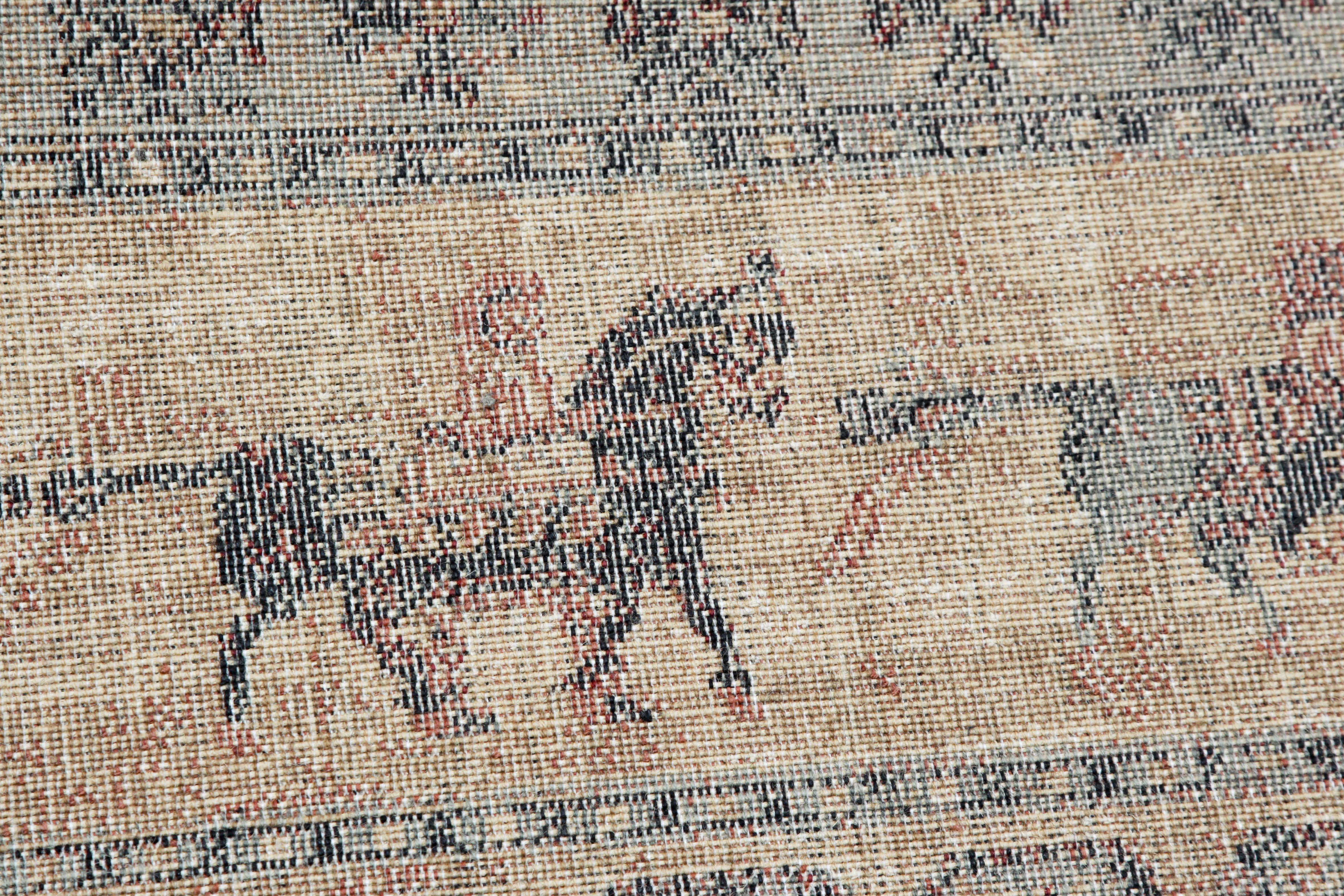 Unusual Machine Woven Couristan "Kashimar" Area Rug