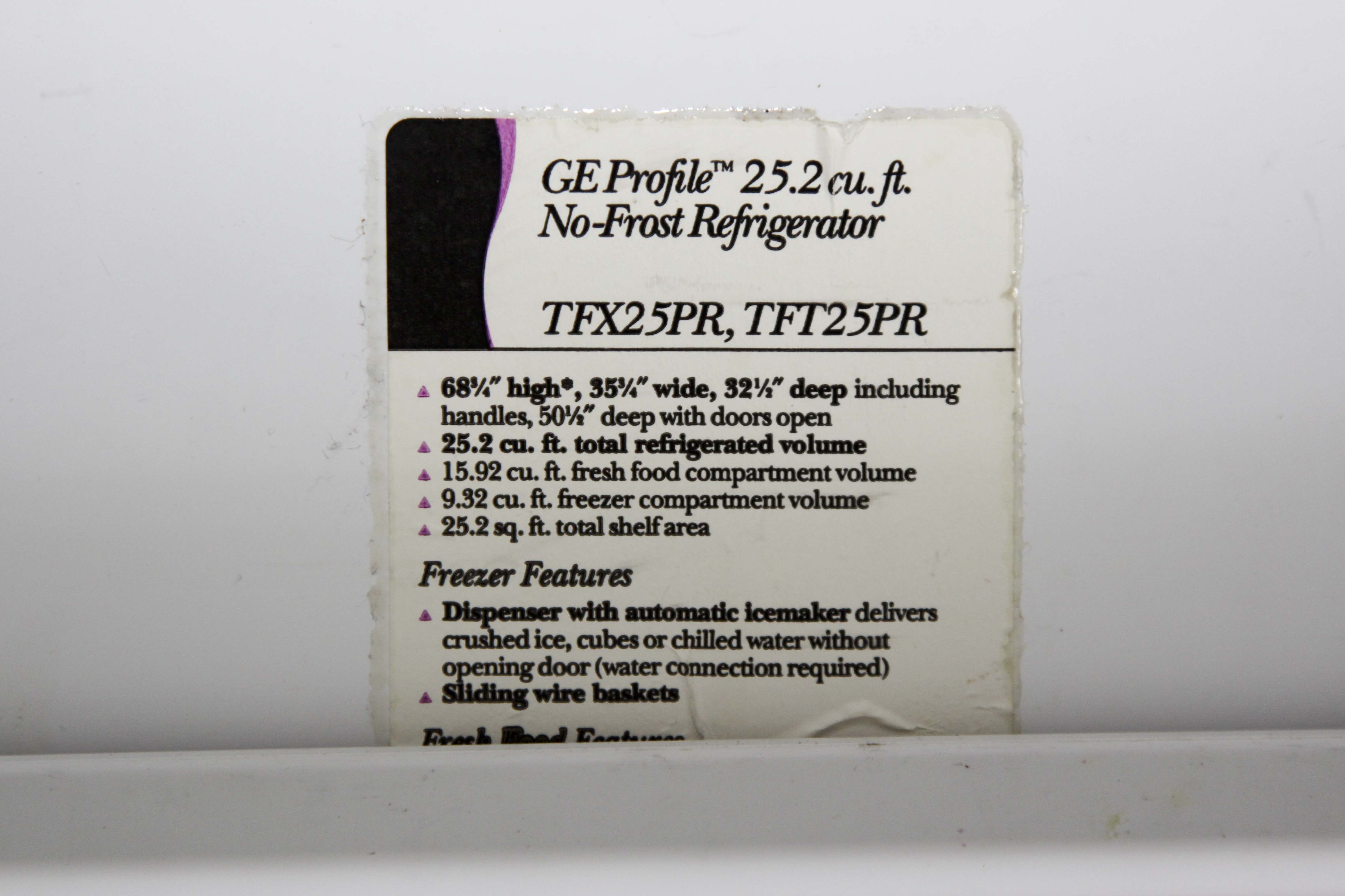 GE Profile Refrigerator