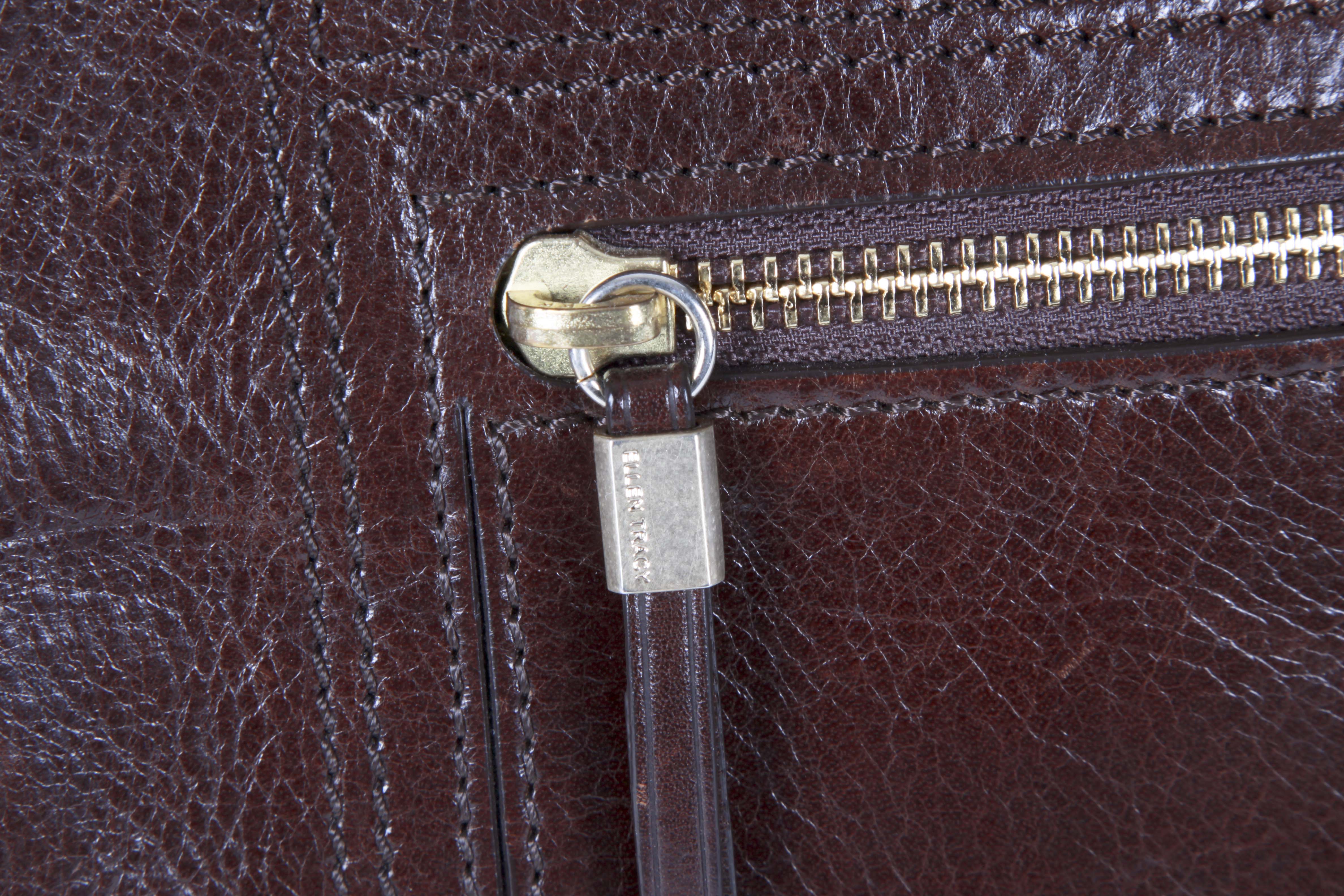 Vintage Ellen Tracy Faux Leather Handbag and Coach Coin Purse