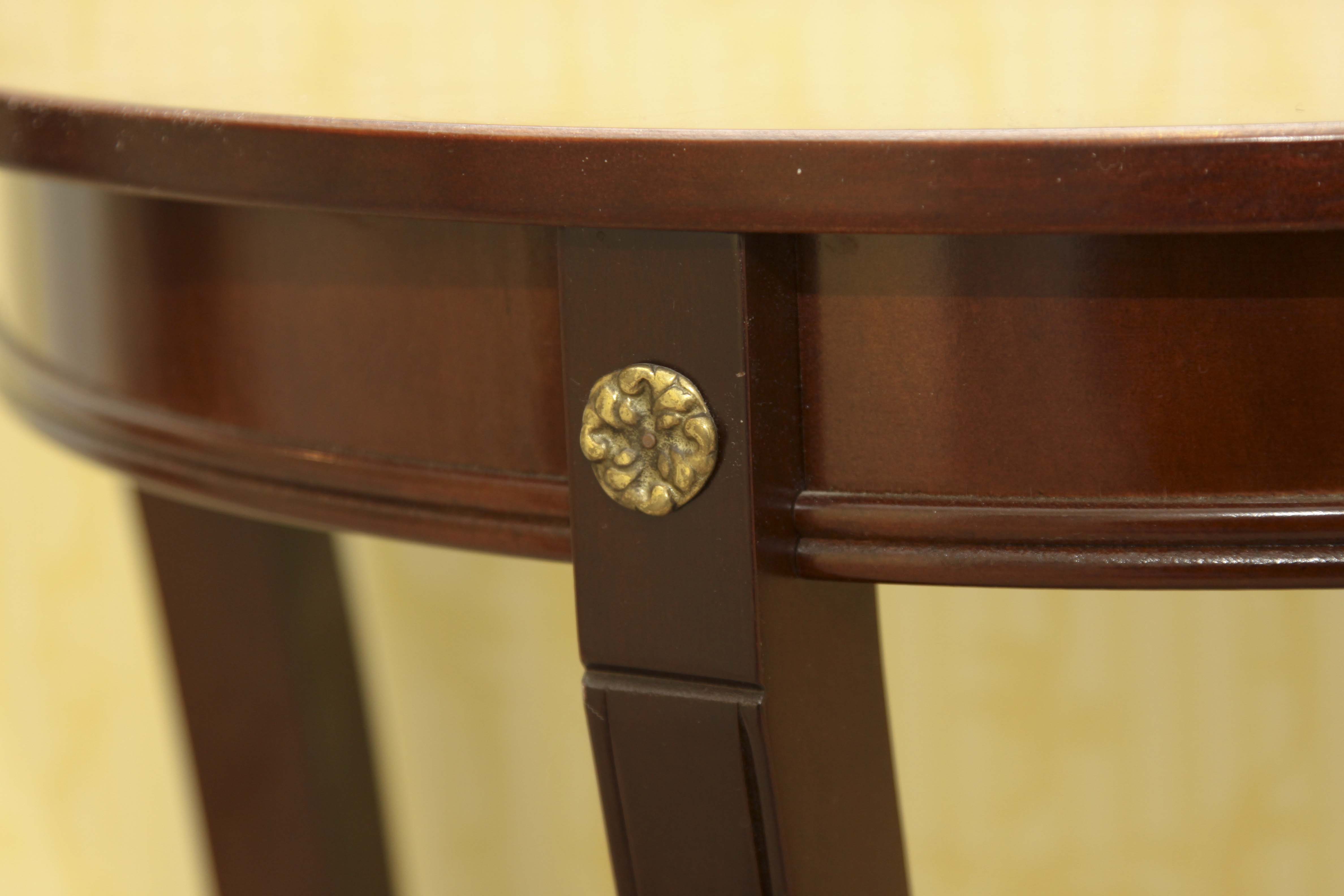 Demilune Table and Bird Cage Design Lamp