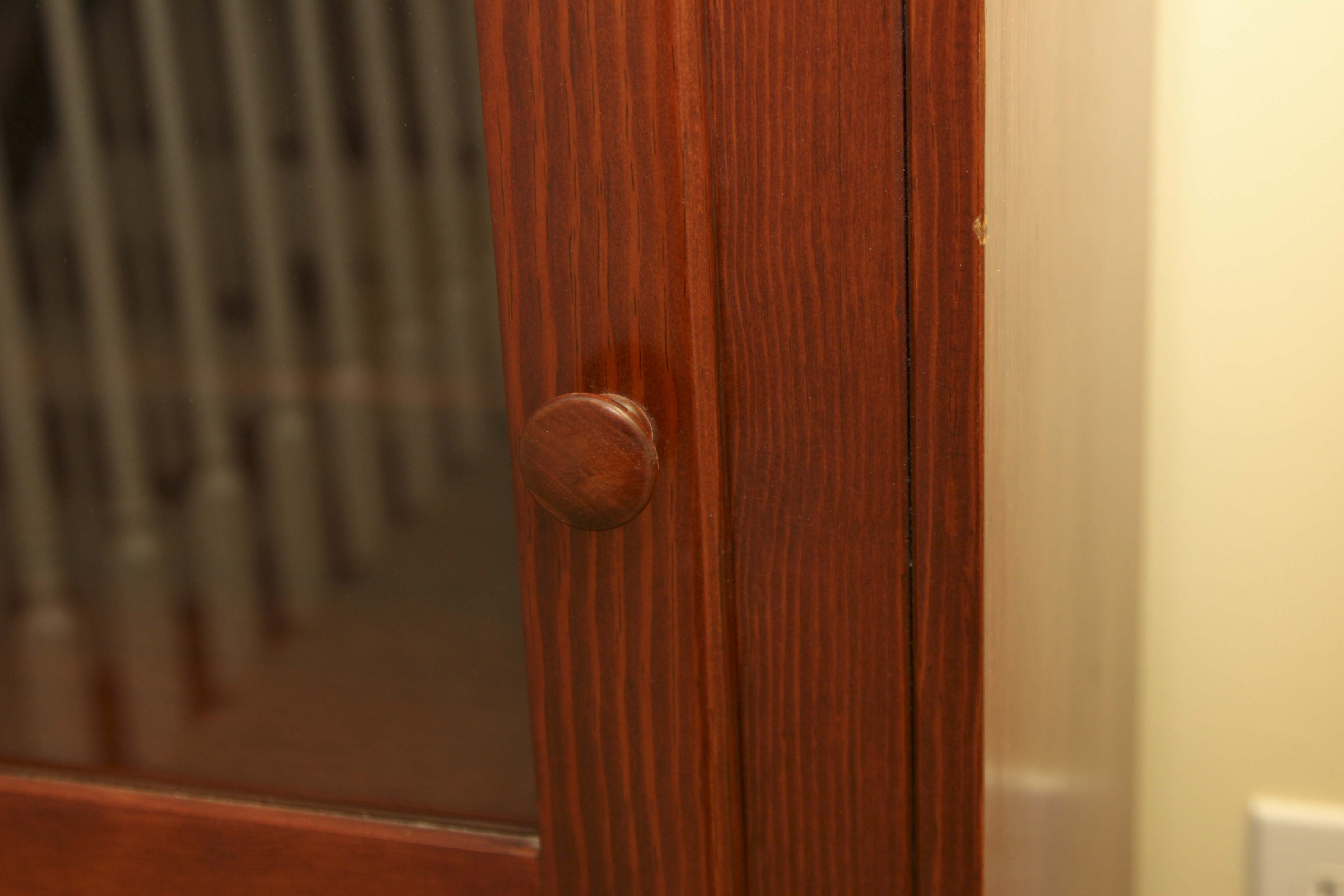 Wood Storage Cabinet