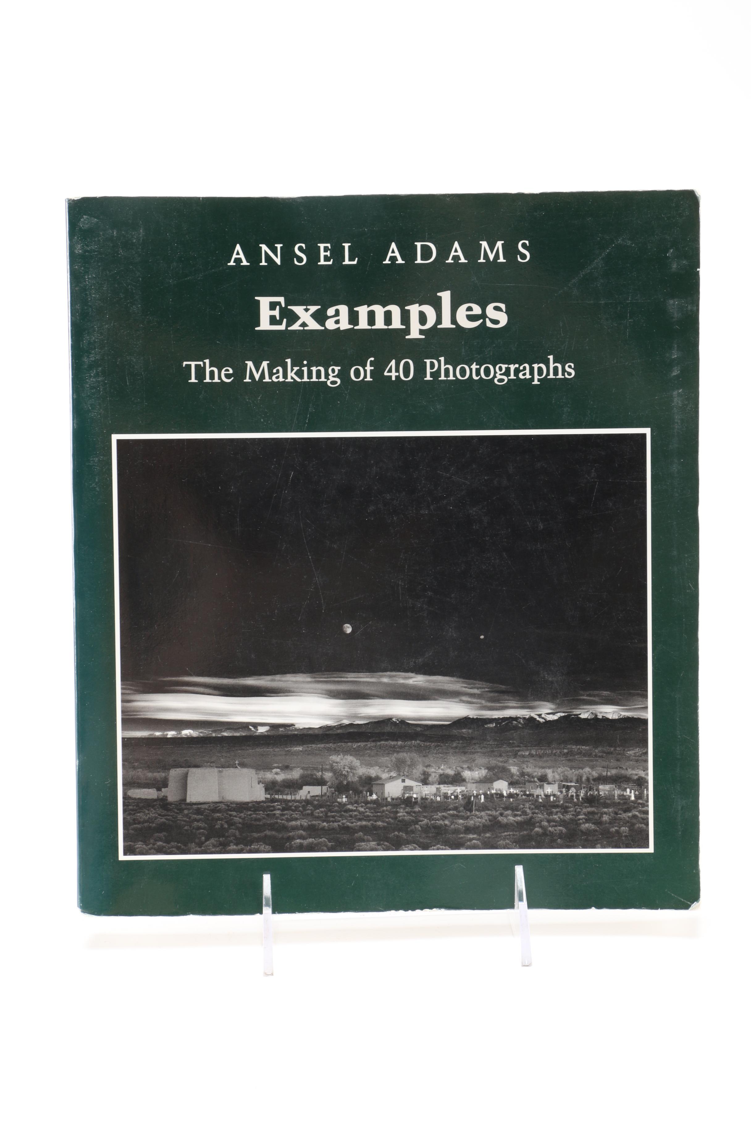 Ansel Adams Photography Books Including "The Negative"