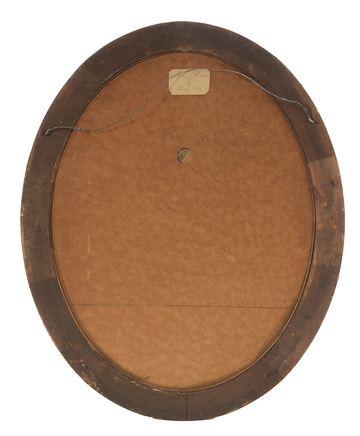 Giclee on Board after Thomas Sully's "Miss Pearce"