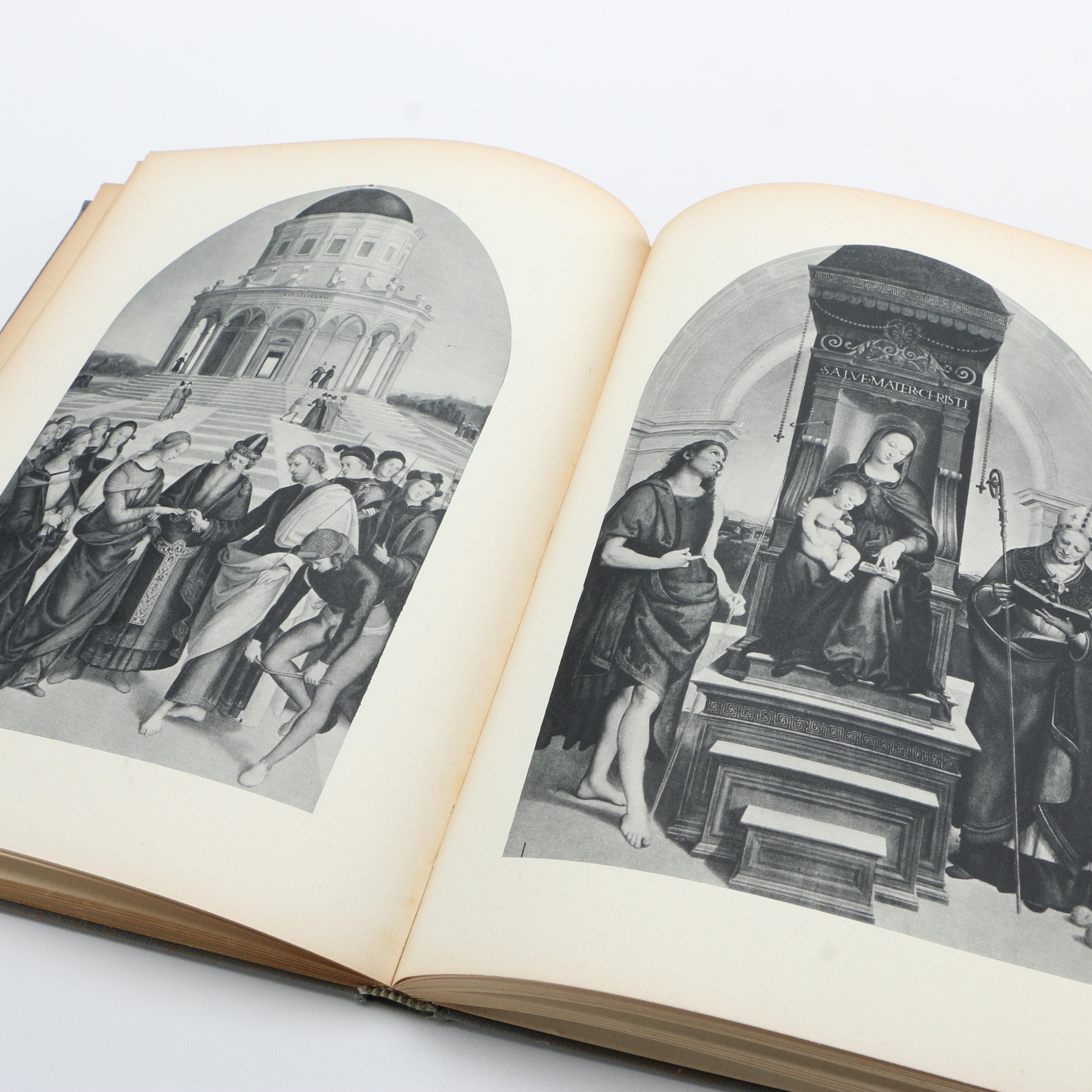 Assortment of Rene Groebli, Raphael Sanzio and Other Art Books