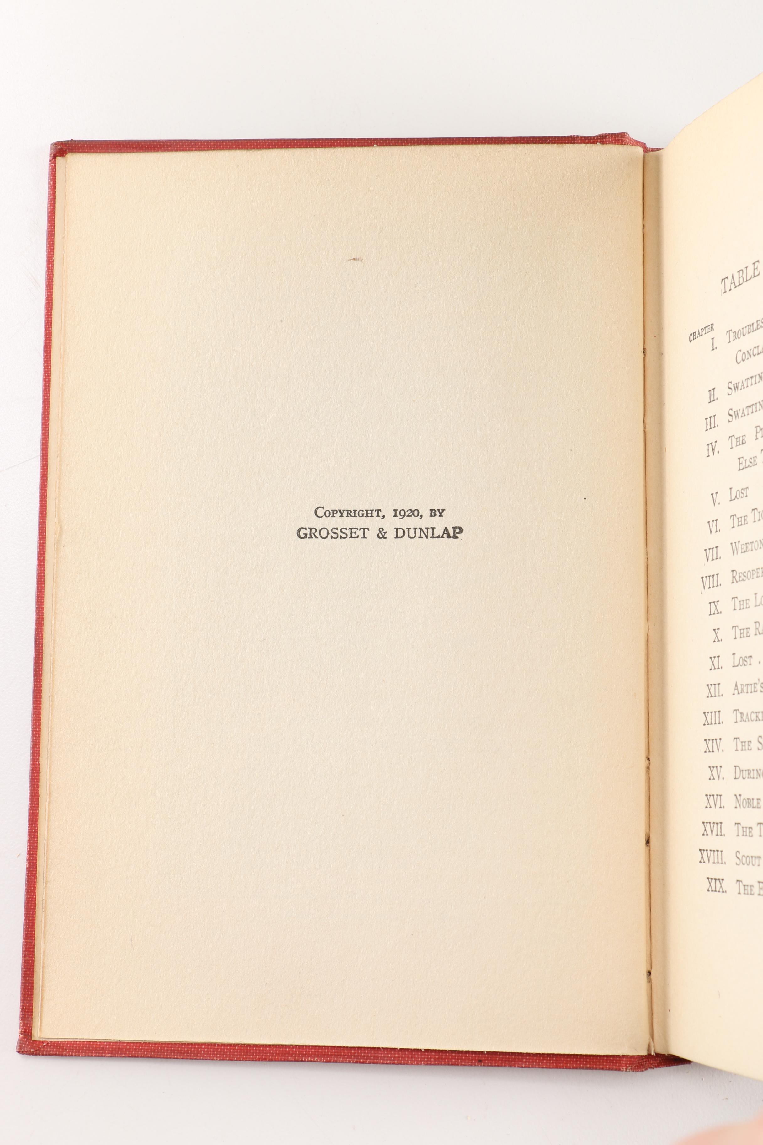 Antique and Early 20th Century Works of Fiction