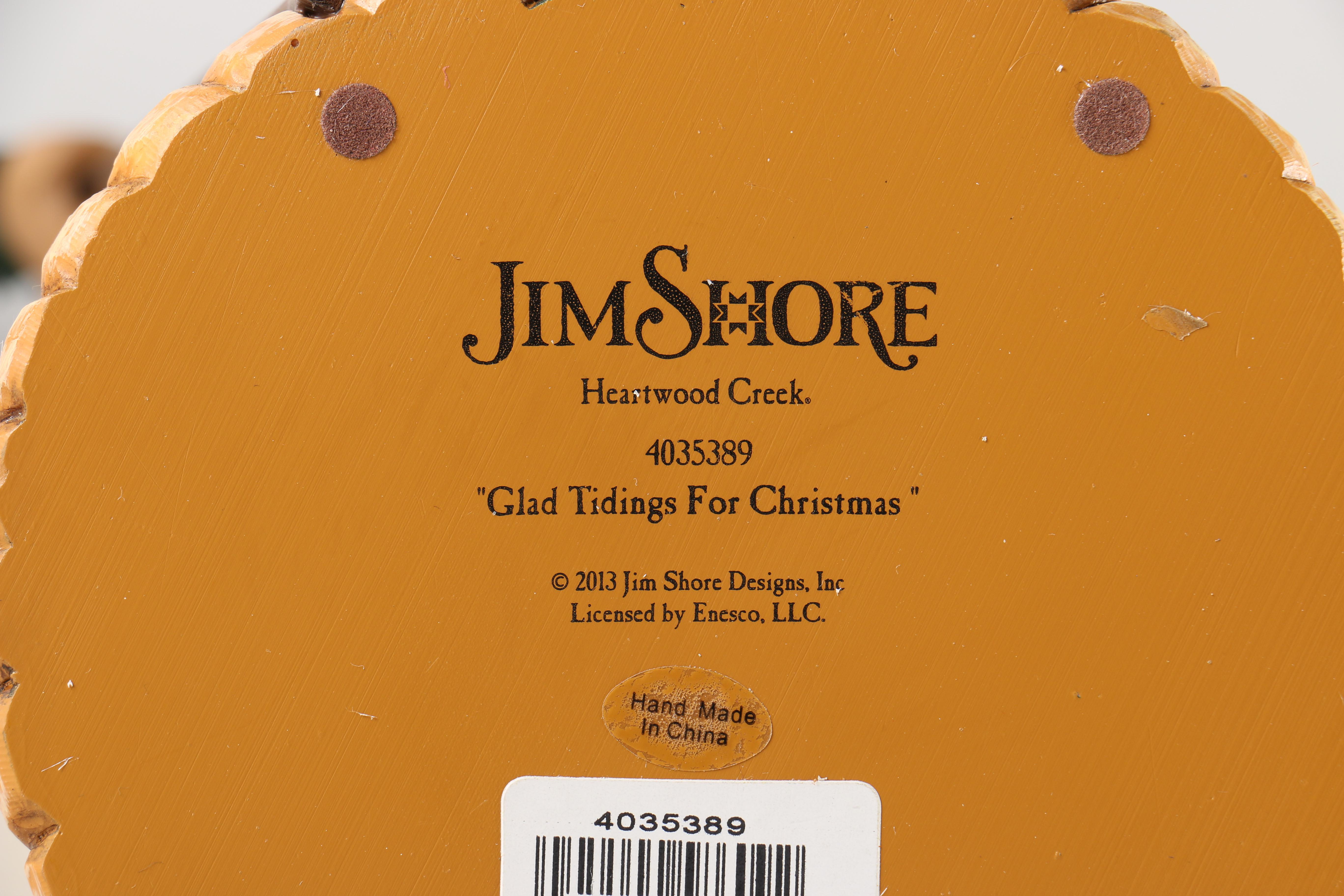 Jim Shore Figurines Including "Easter's On Its Way"