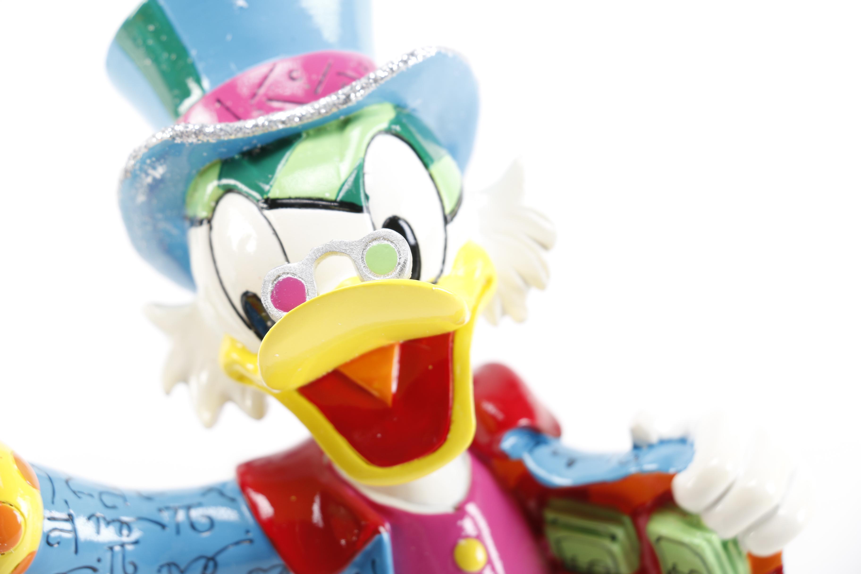 Walt Disney Figurines Including Scrooge