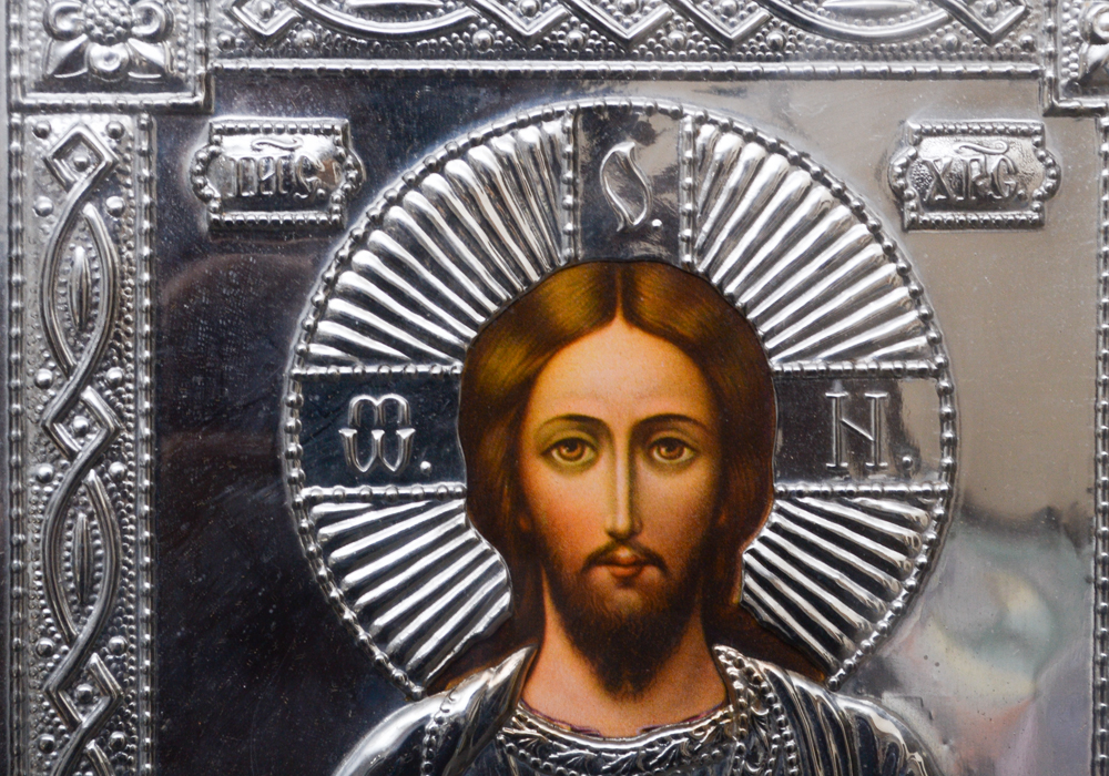 Embossed Tin Religious Art