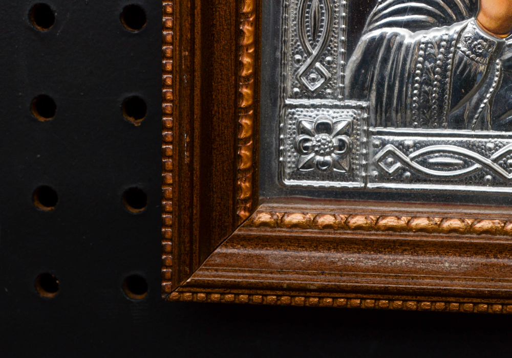 Embossed Tin Religious Art