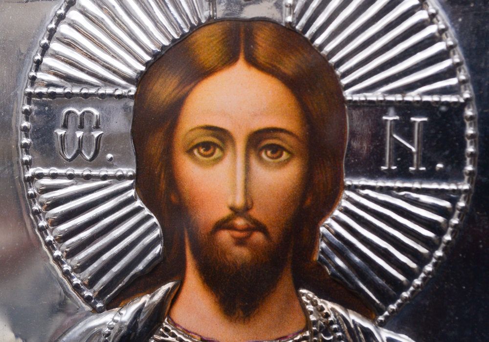 Embossed Tin Religious Art