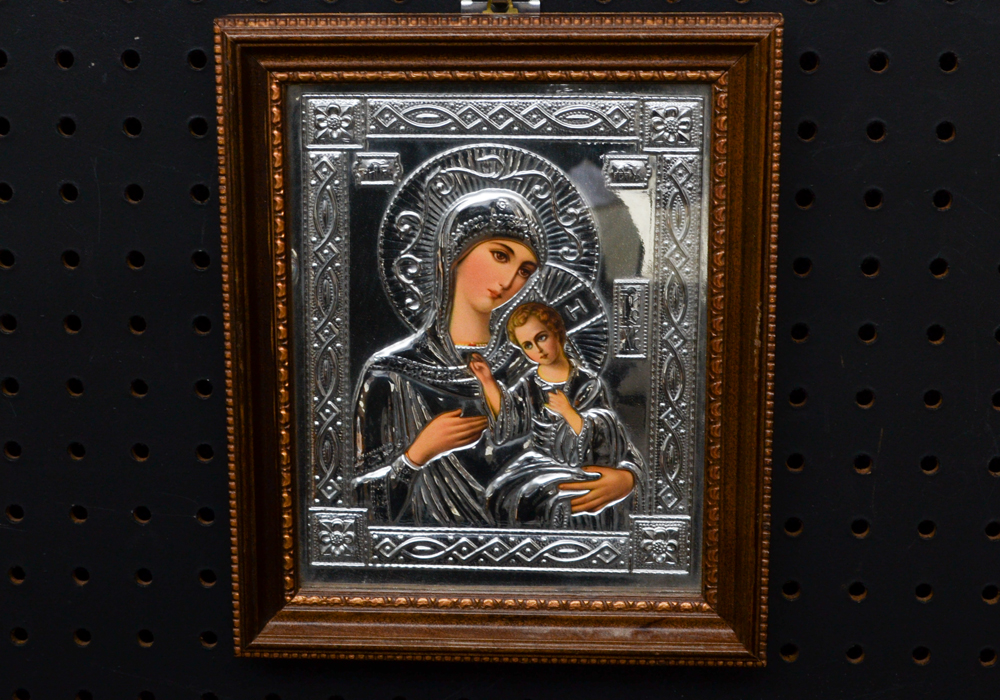 Embossed Tin Religious Art