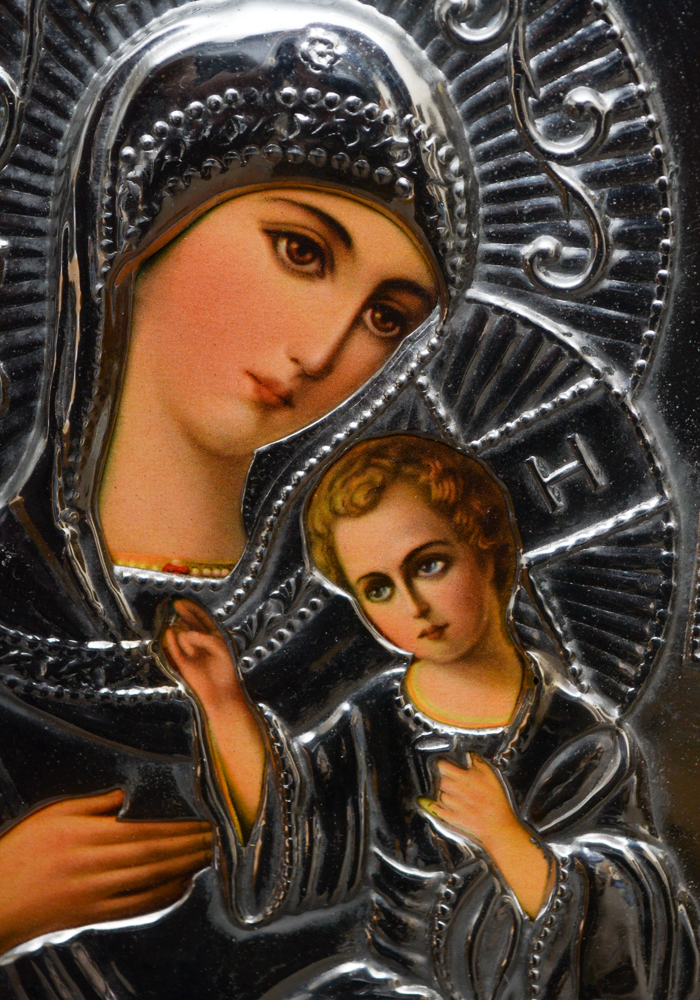 Embossed Tin Religious Art