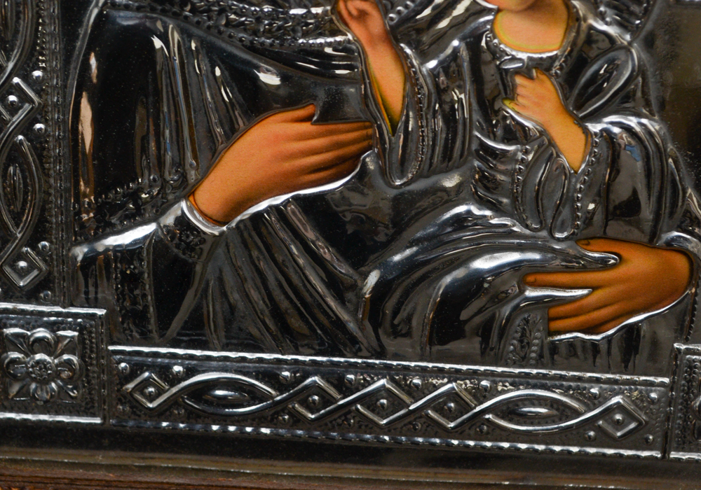 Embossed Tin Religious Art