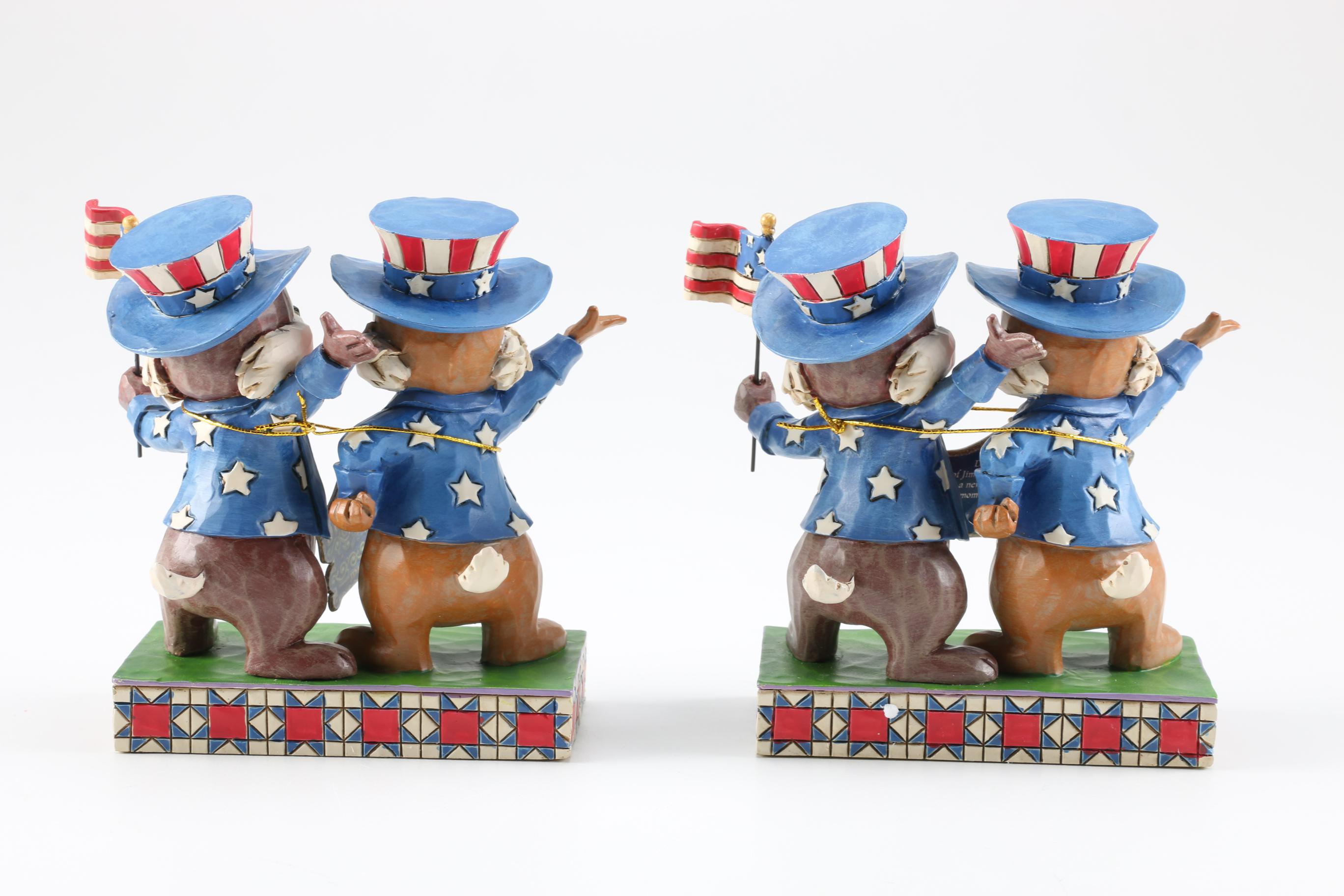 Enesco "Disney Traditions Showcase Collection" Figurines Including Dumbo