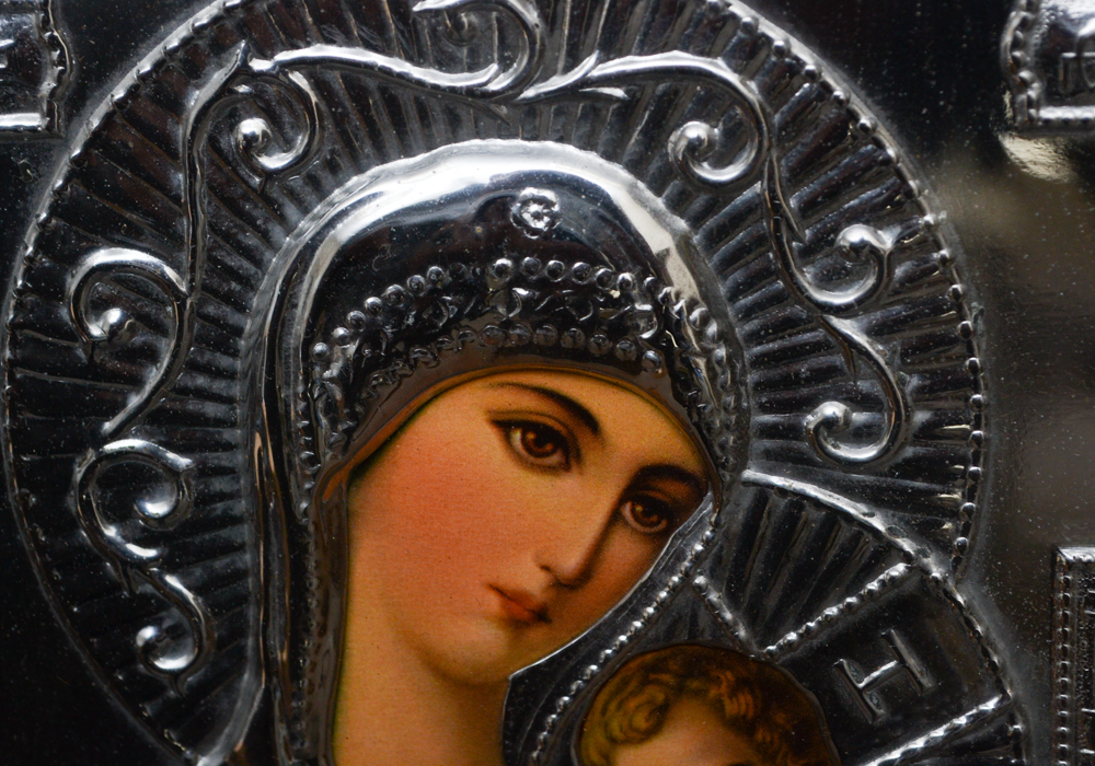 Embossed Tin Religious Art