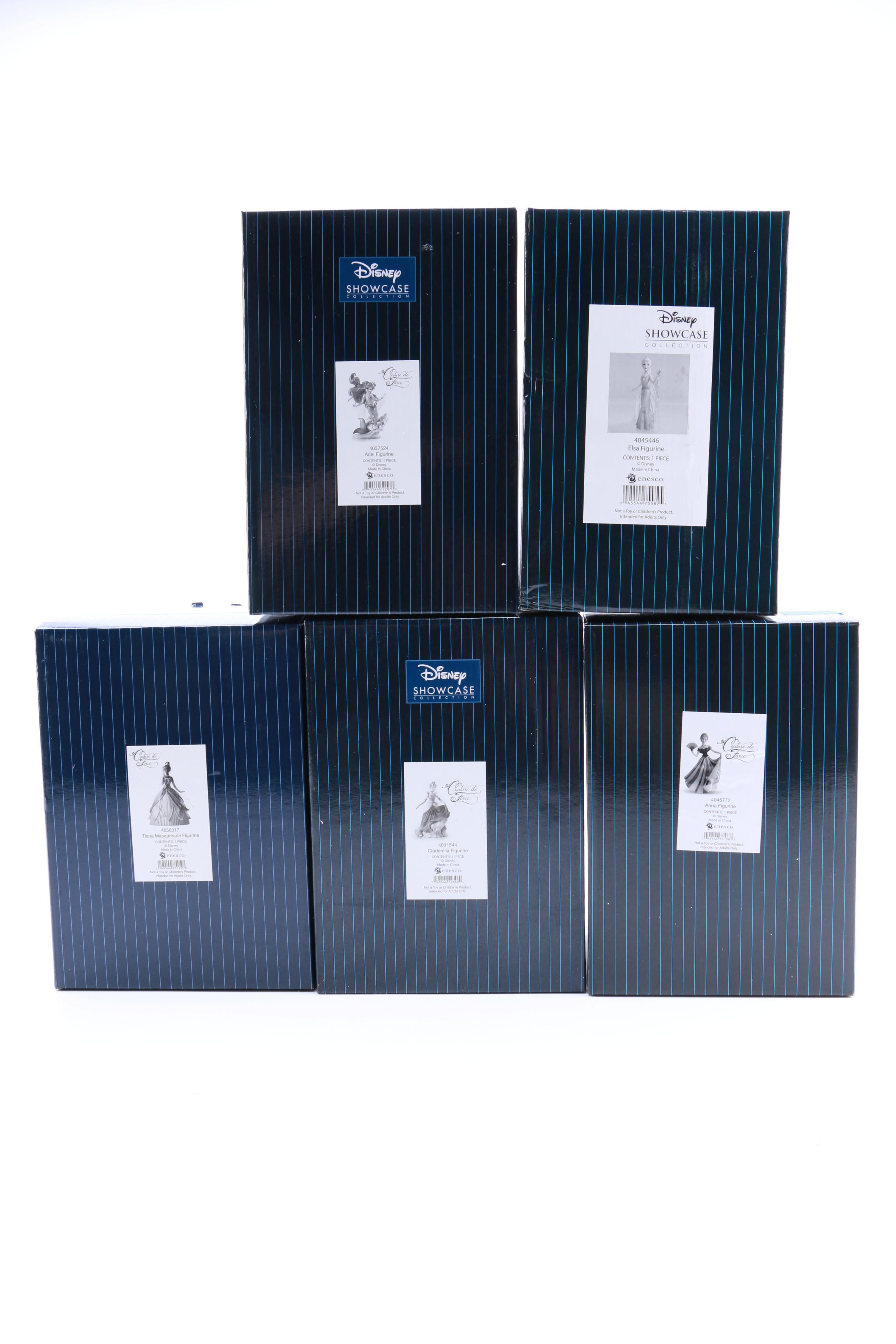 Disney Showcase Collection Figurines Featuring Princesses