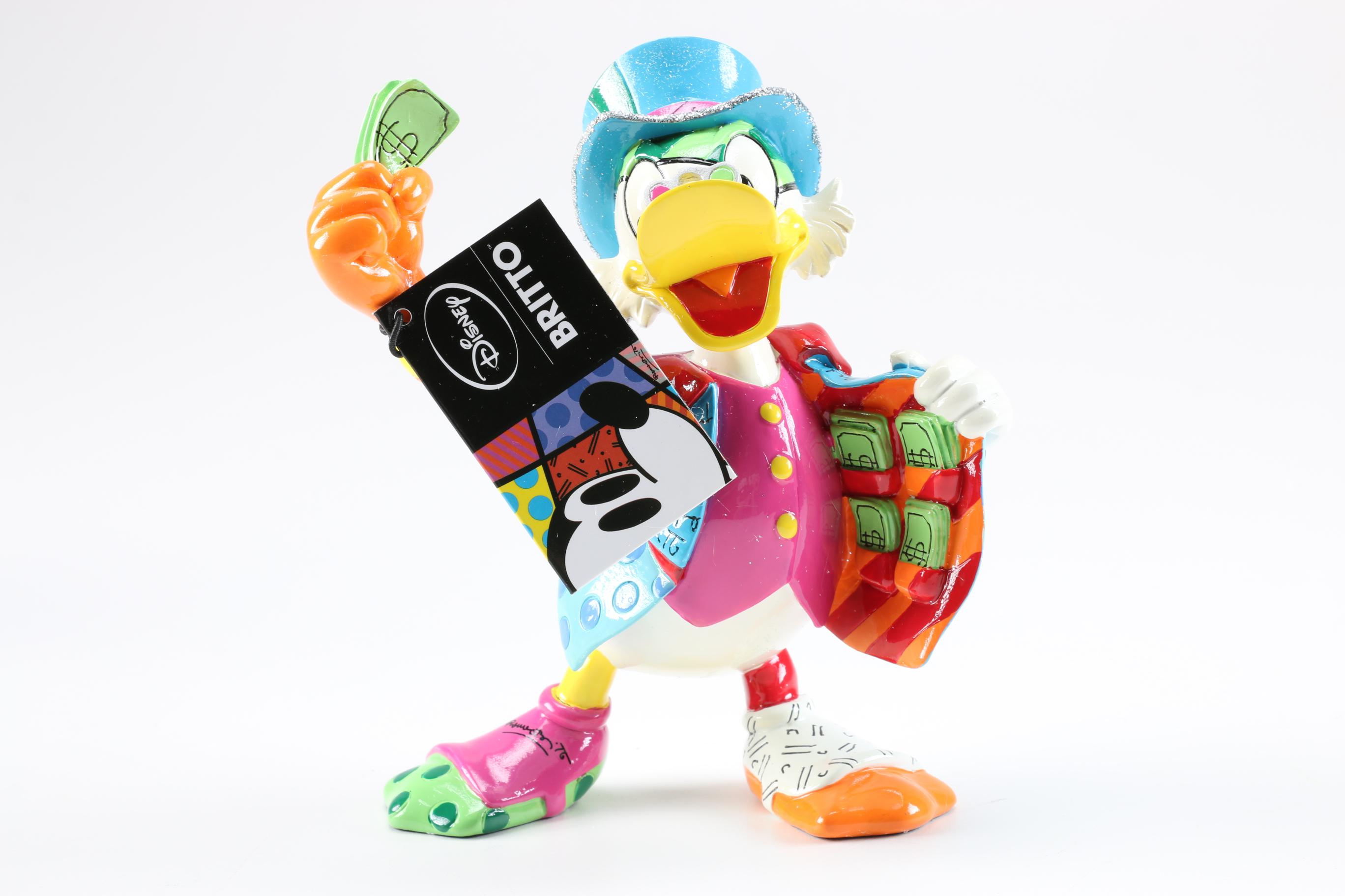 Disney Figurines Including Jim Shore, Britto, Grand Jester