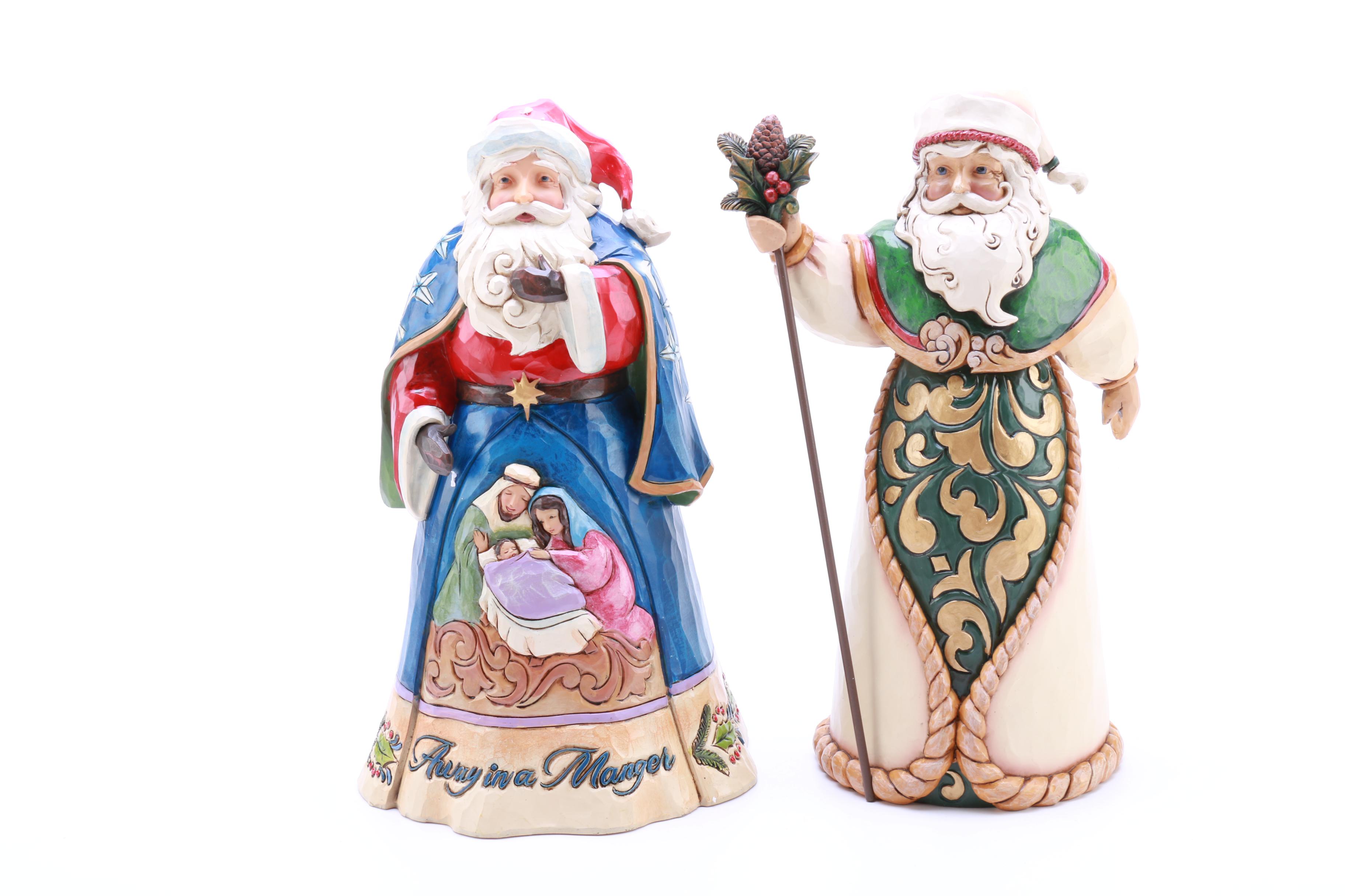 Holiday Figurines by Jim Shore.