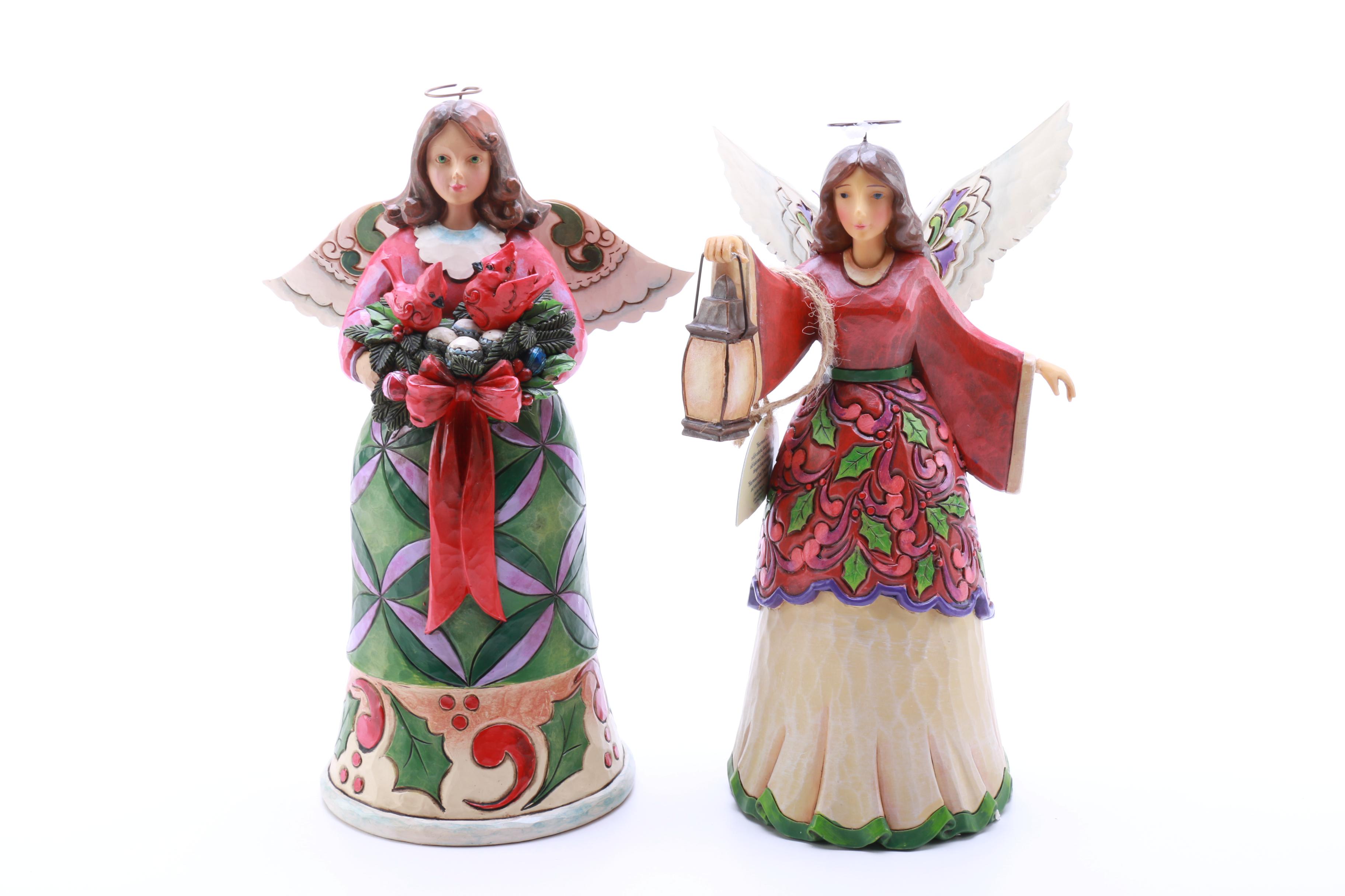 Holiday Figurines by Jim Shore.