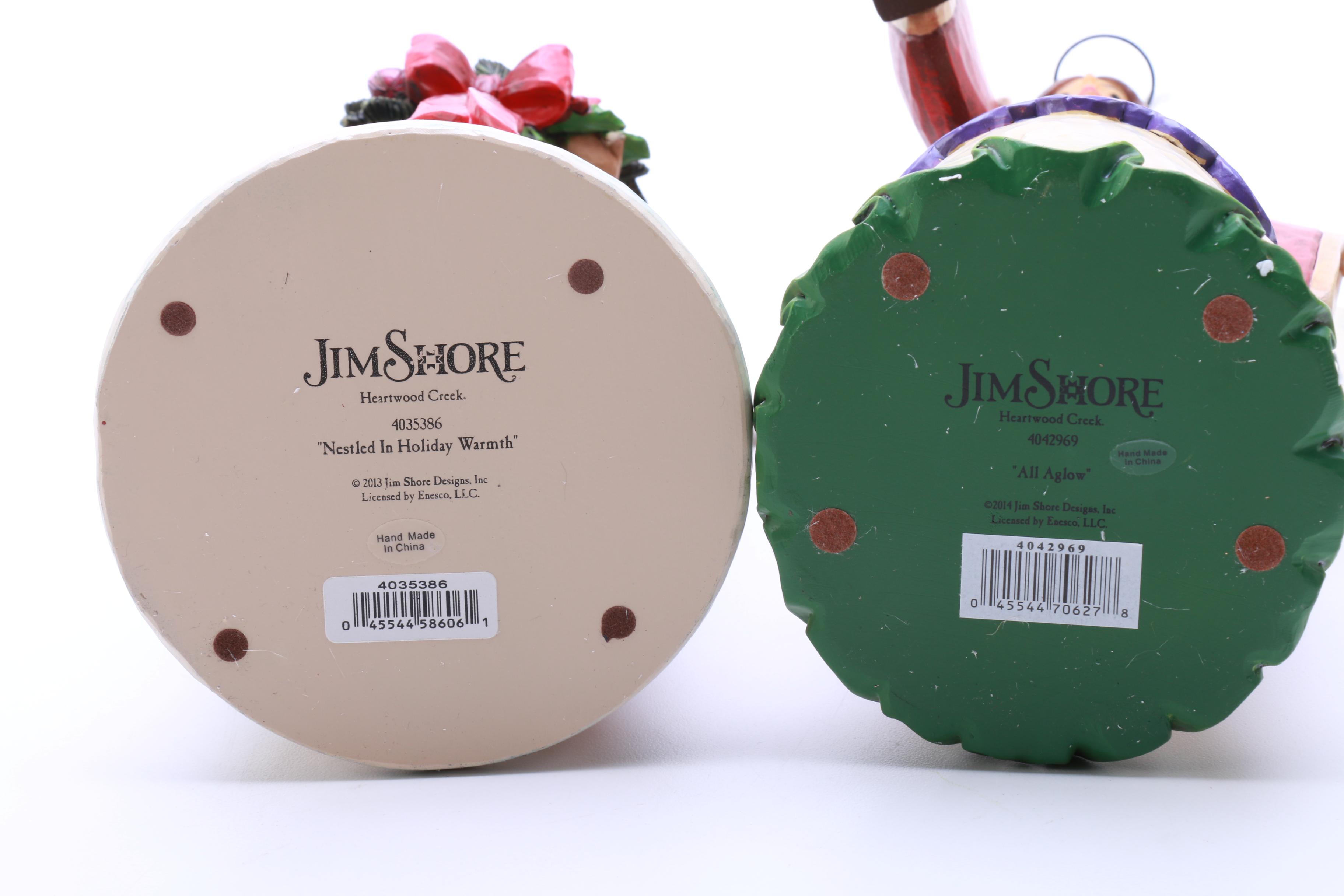 Holiday Figurines by Jim Shore.