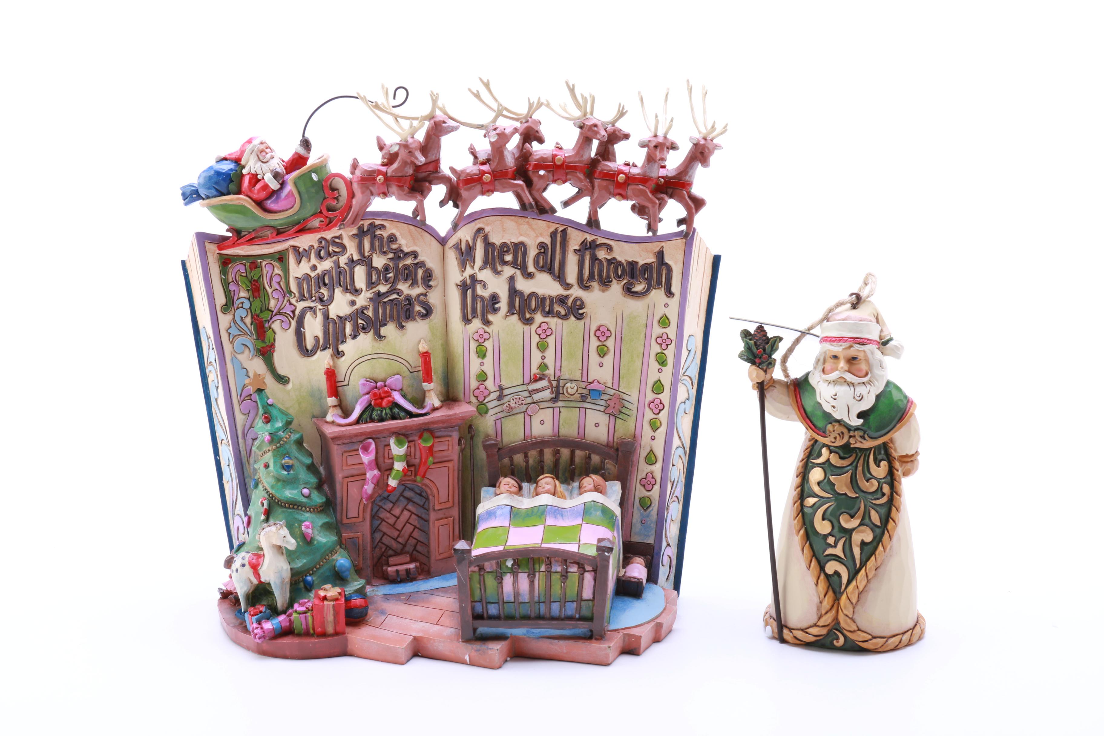 Holiday Figurines by Jim Shore.