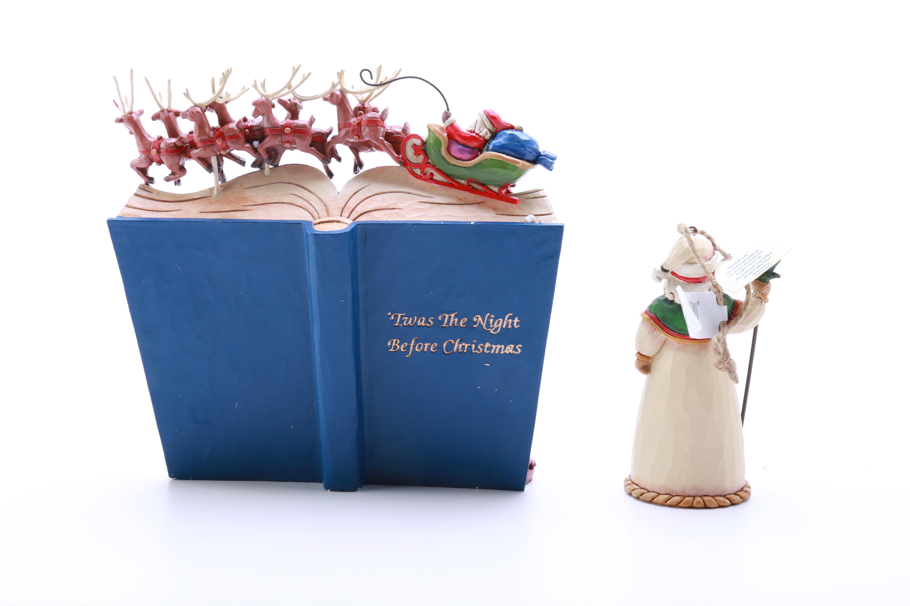 Holiday Figurines by Jim Shore.