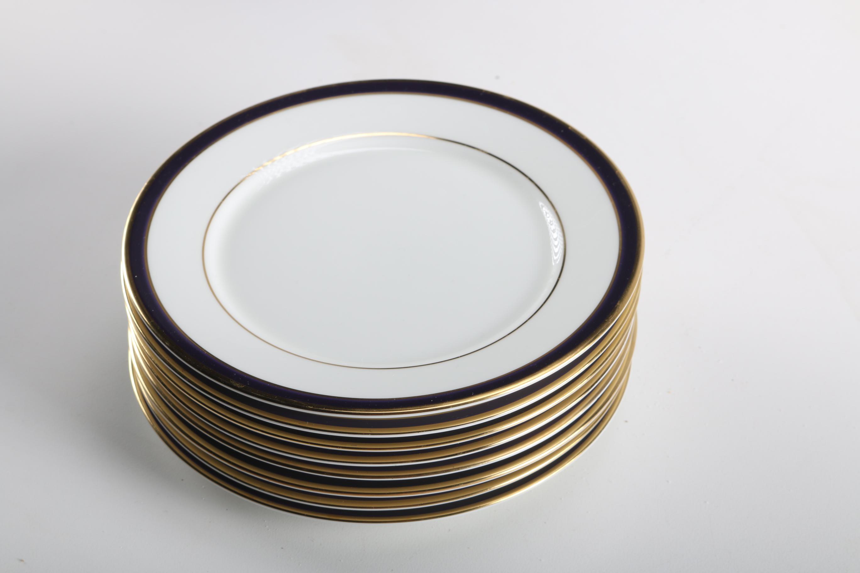 Set of Lenox "Annapolis Blue" Bone China