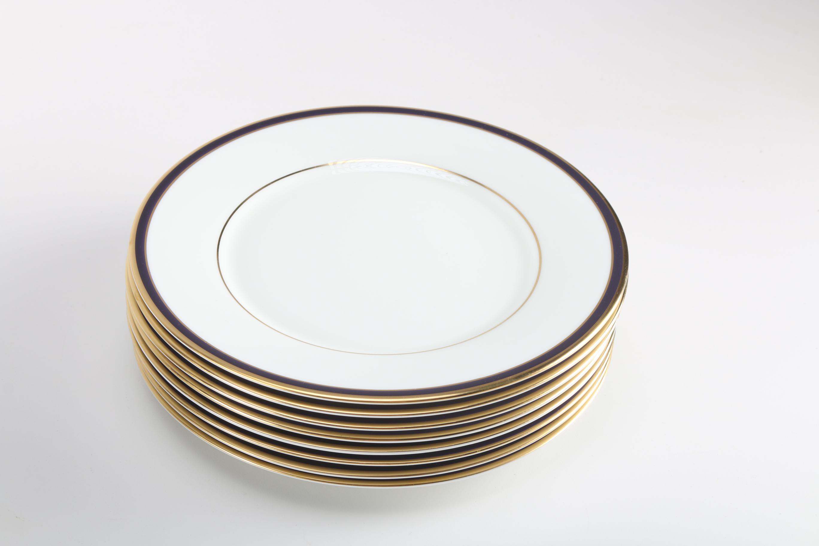 Set of Lenox "Annapolis Blue" Bone China