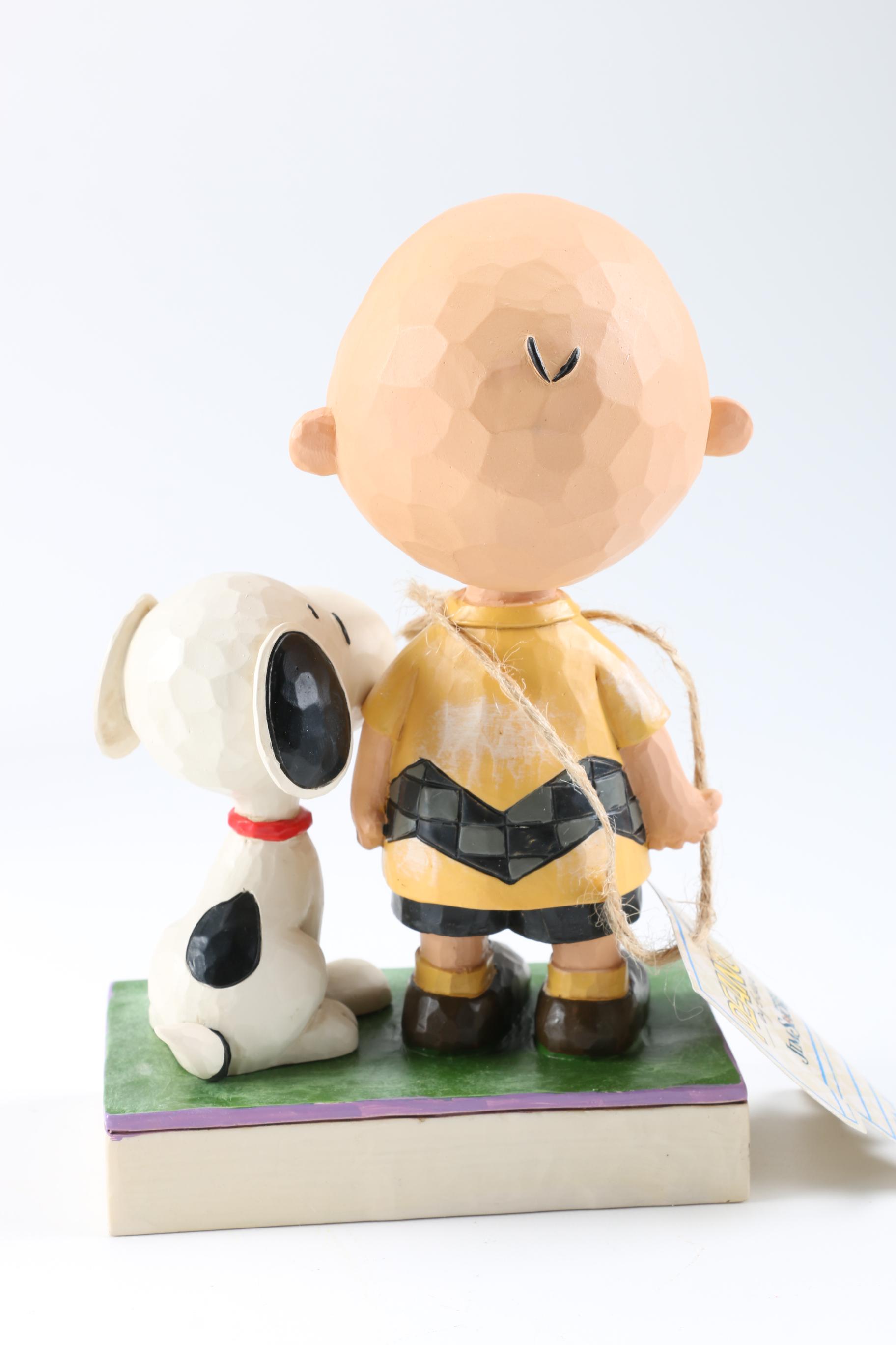 Peanuts Halloween Figurines Including Charlie Brown and Snoopy
