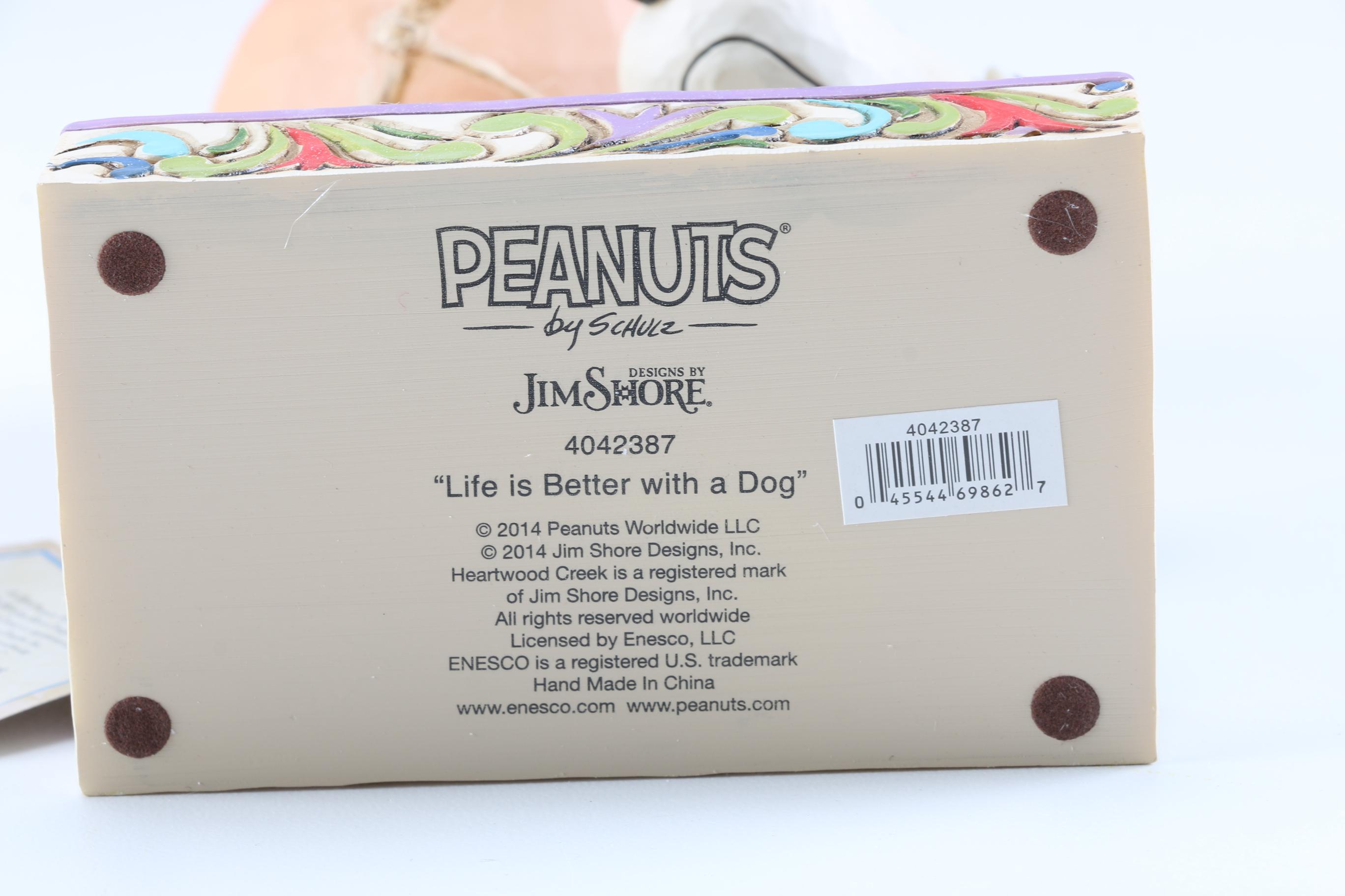 Peanuts Halloween Figurines Including Charlie Brown and Snoopy