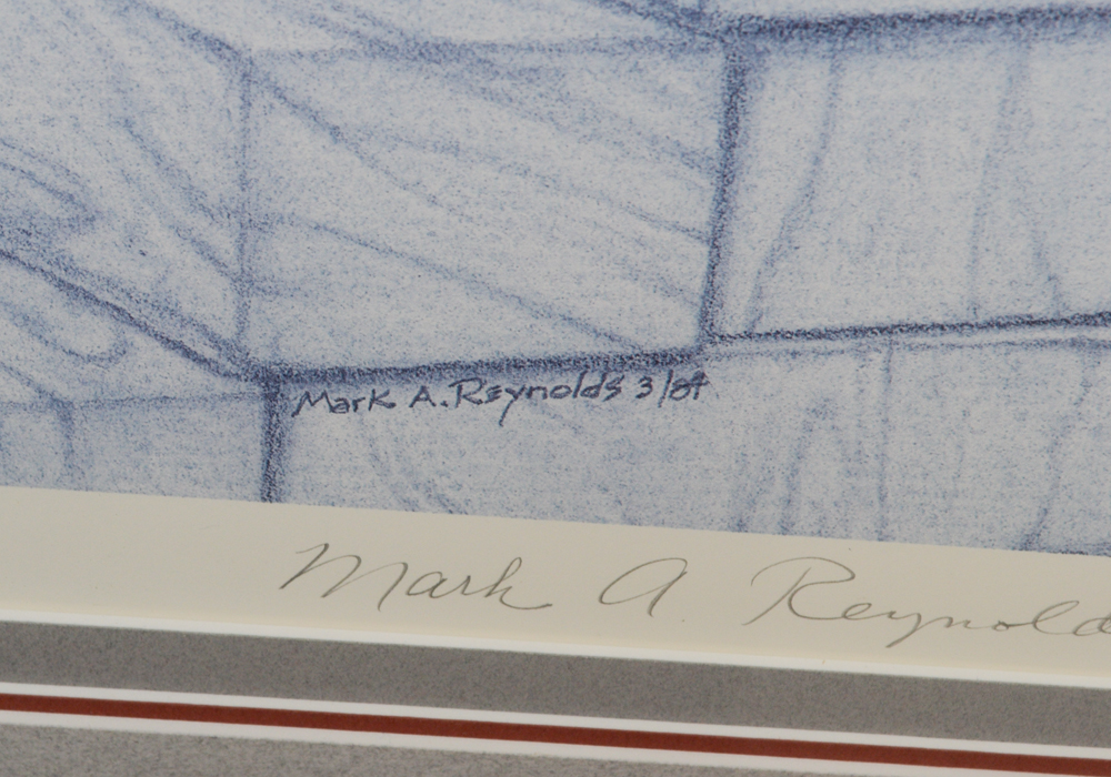 Mark Reynolds Limited Edition Offset Lithograph "Neighborhood Street Scene"