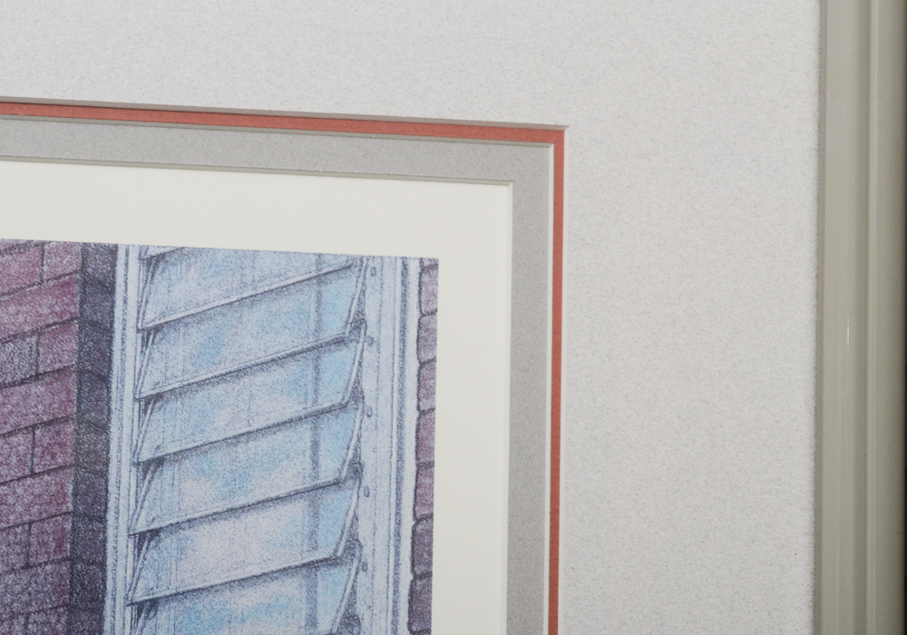 Mark Reynolds Limited Edition Offset Lithograph "Neighborhood Street Scene"