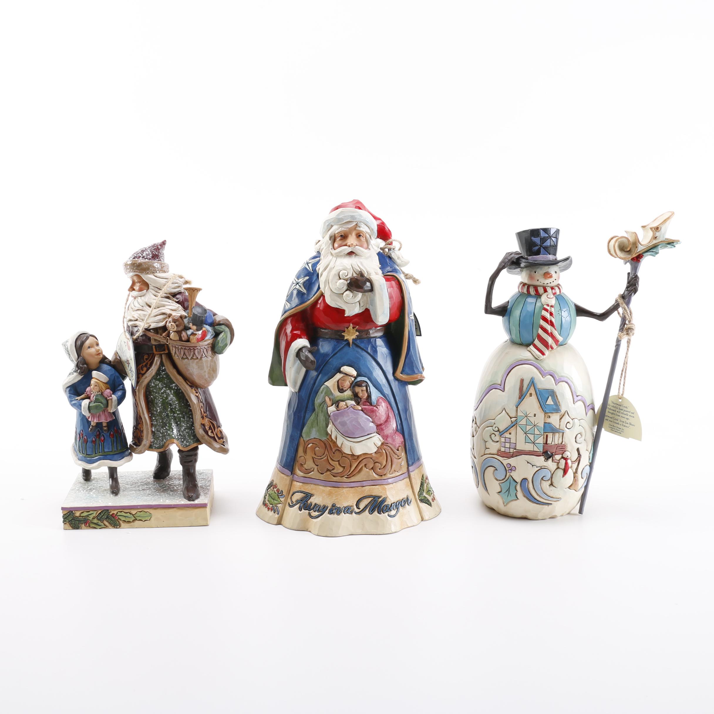 Jim Shore Christmas and Winter Figurines