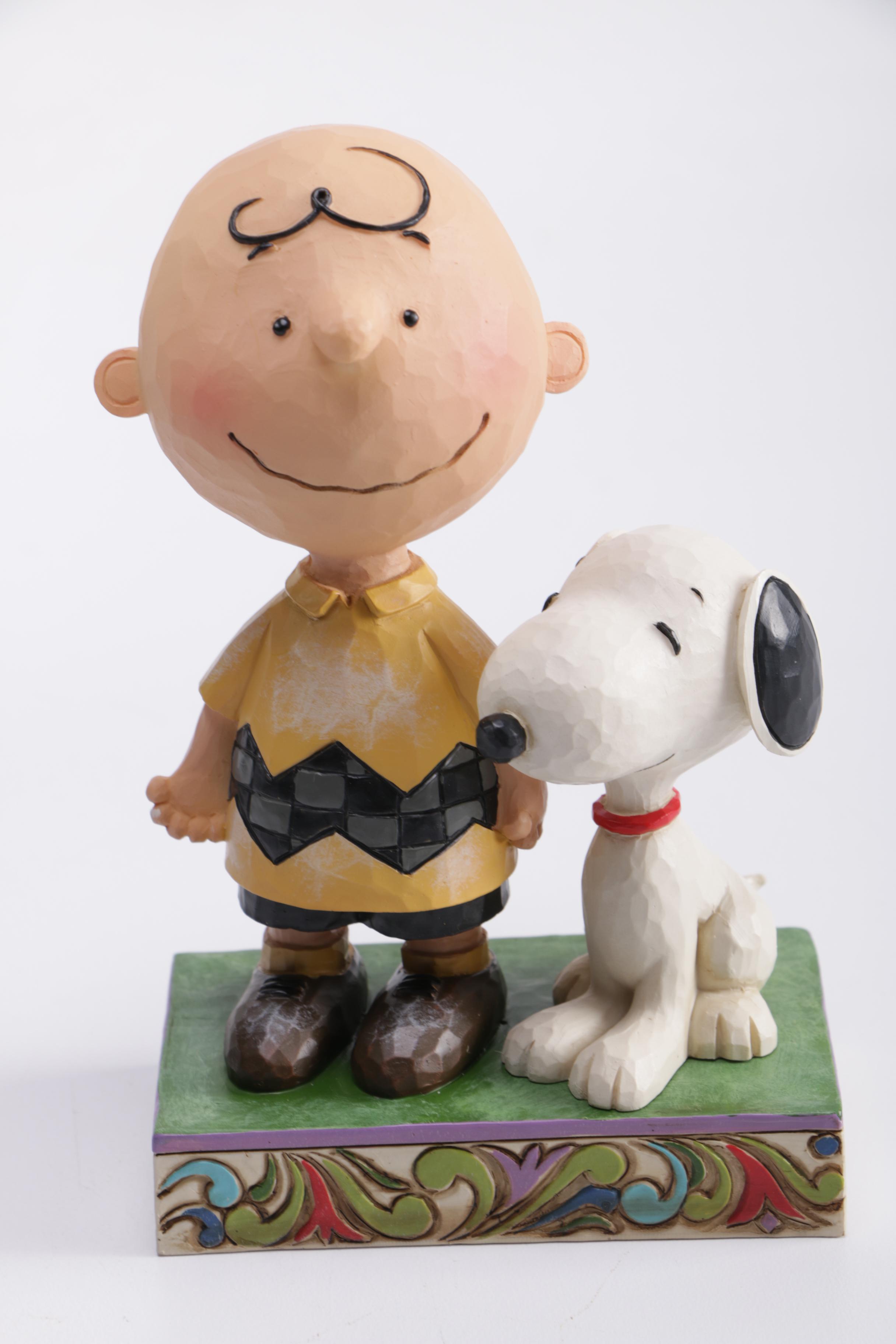 Charlie Brown and Snoopy Figurines