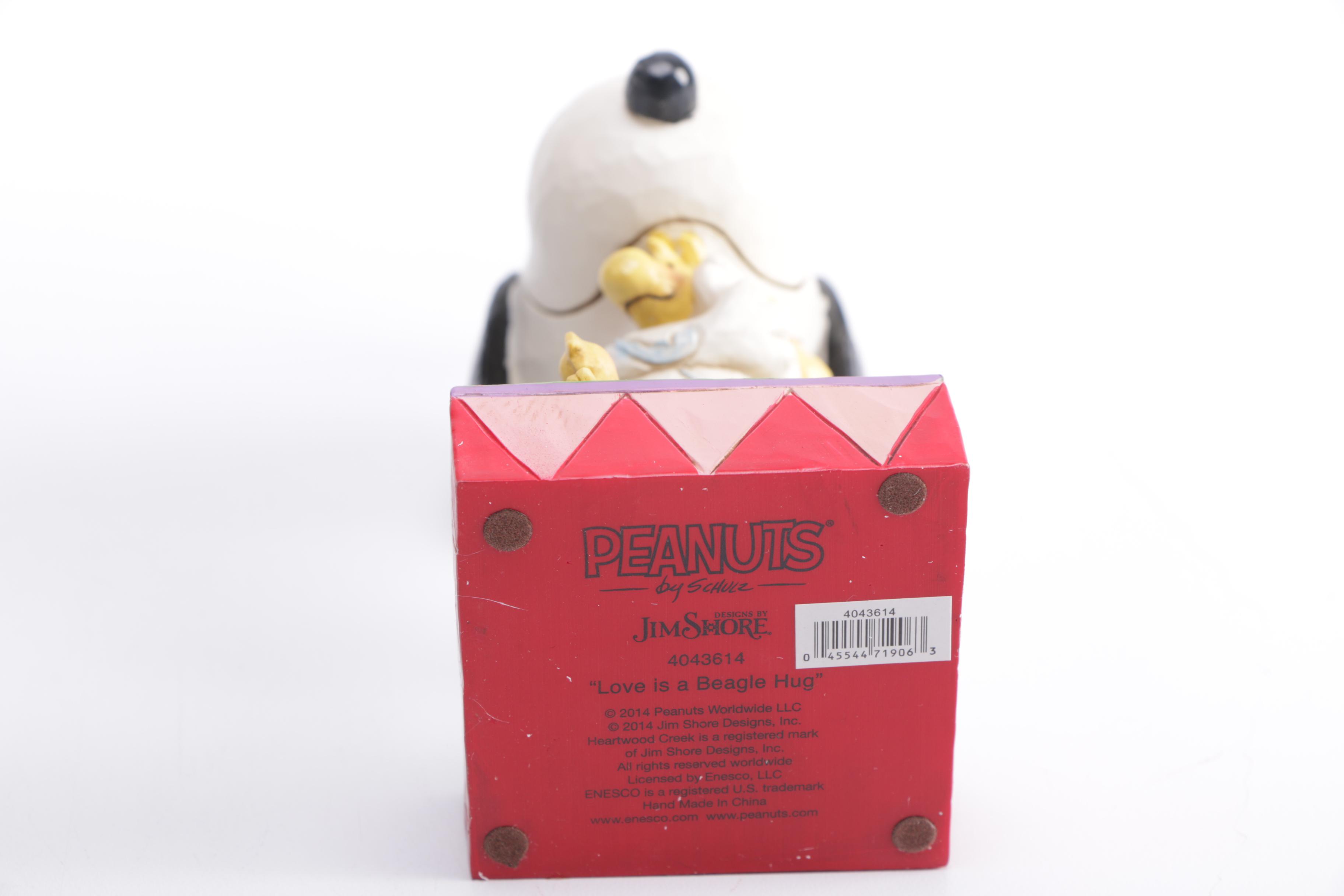 Charlie Brown and Snoopy Figurines