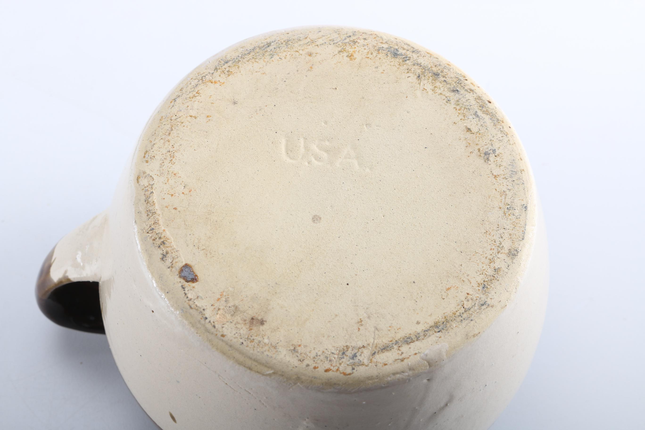 Robinson Ransbottom Blue Crown Stoneware Vessels