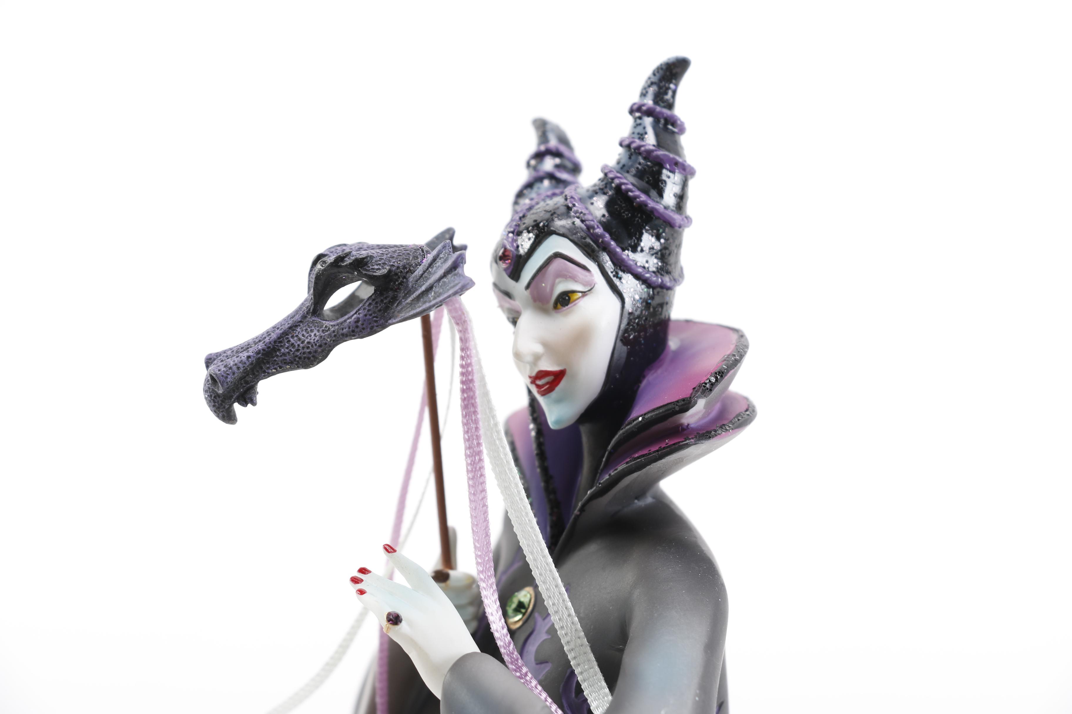 Maleficent and Elsa Disney Figurines
