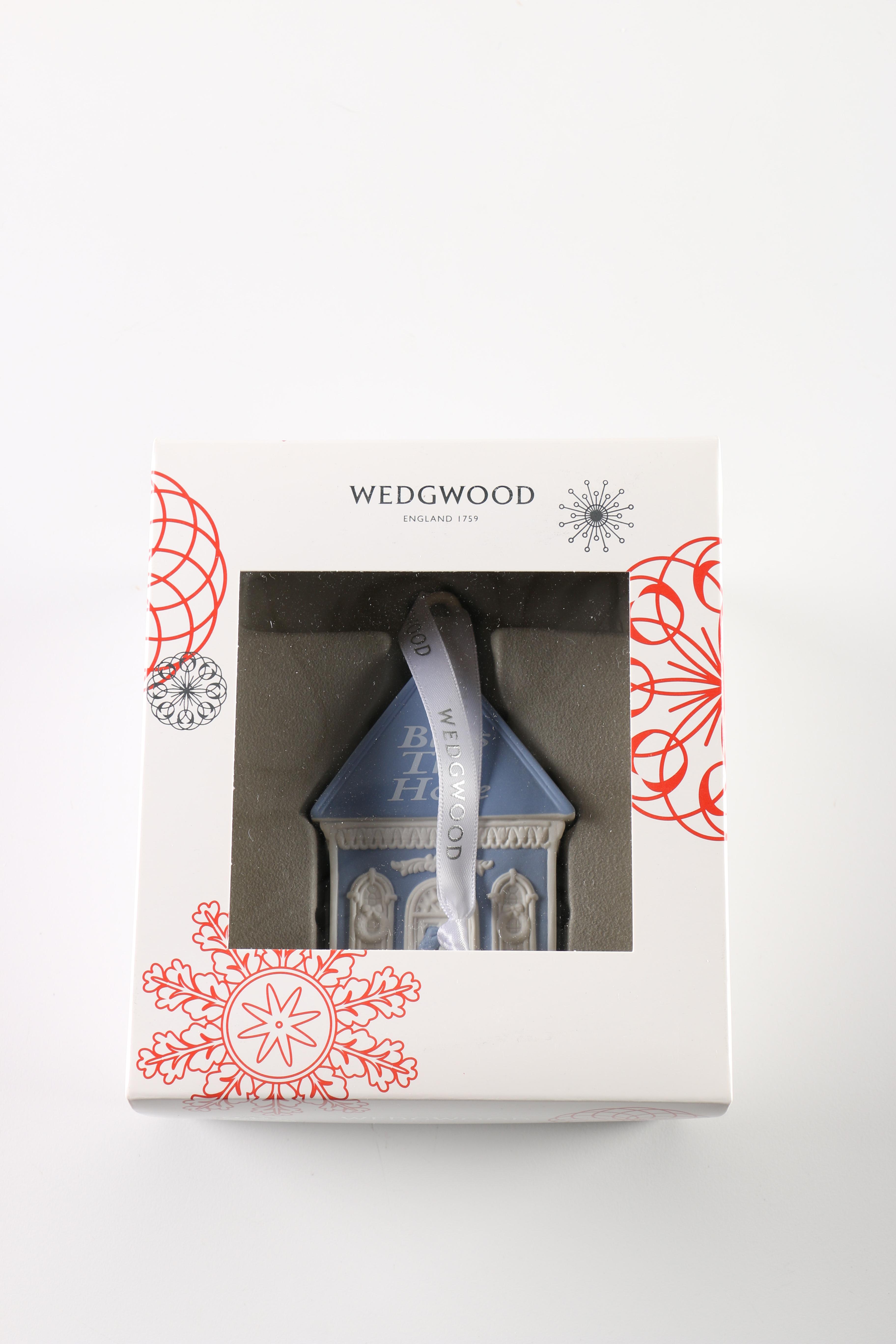 Wedgwood and Waterford Ornaments