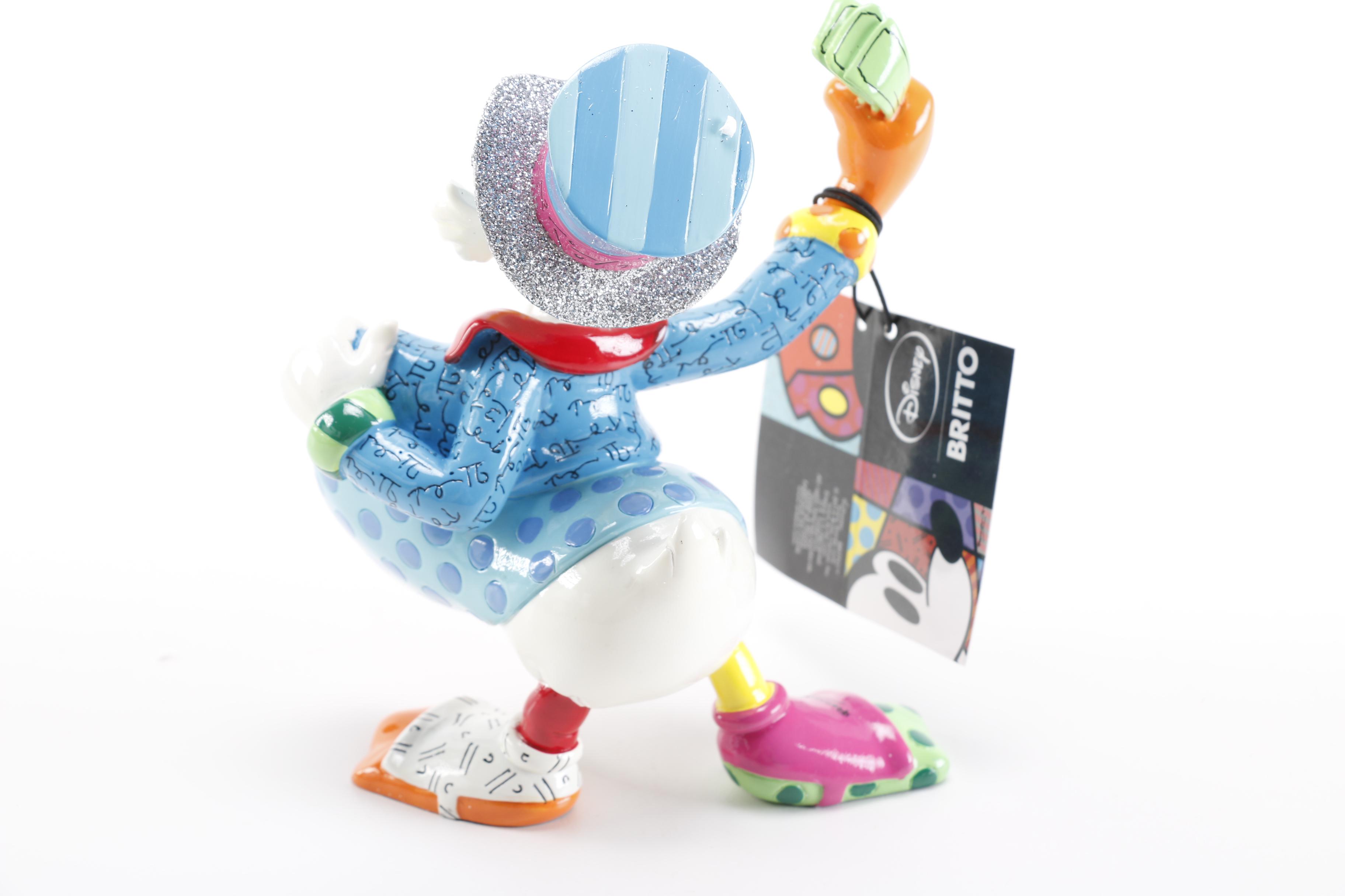 Walt Disney Figurines Including "Scrooge McDuck"