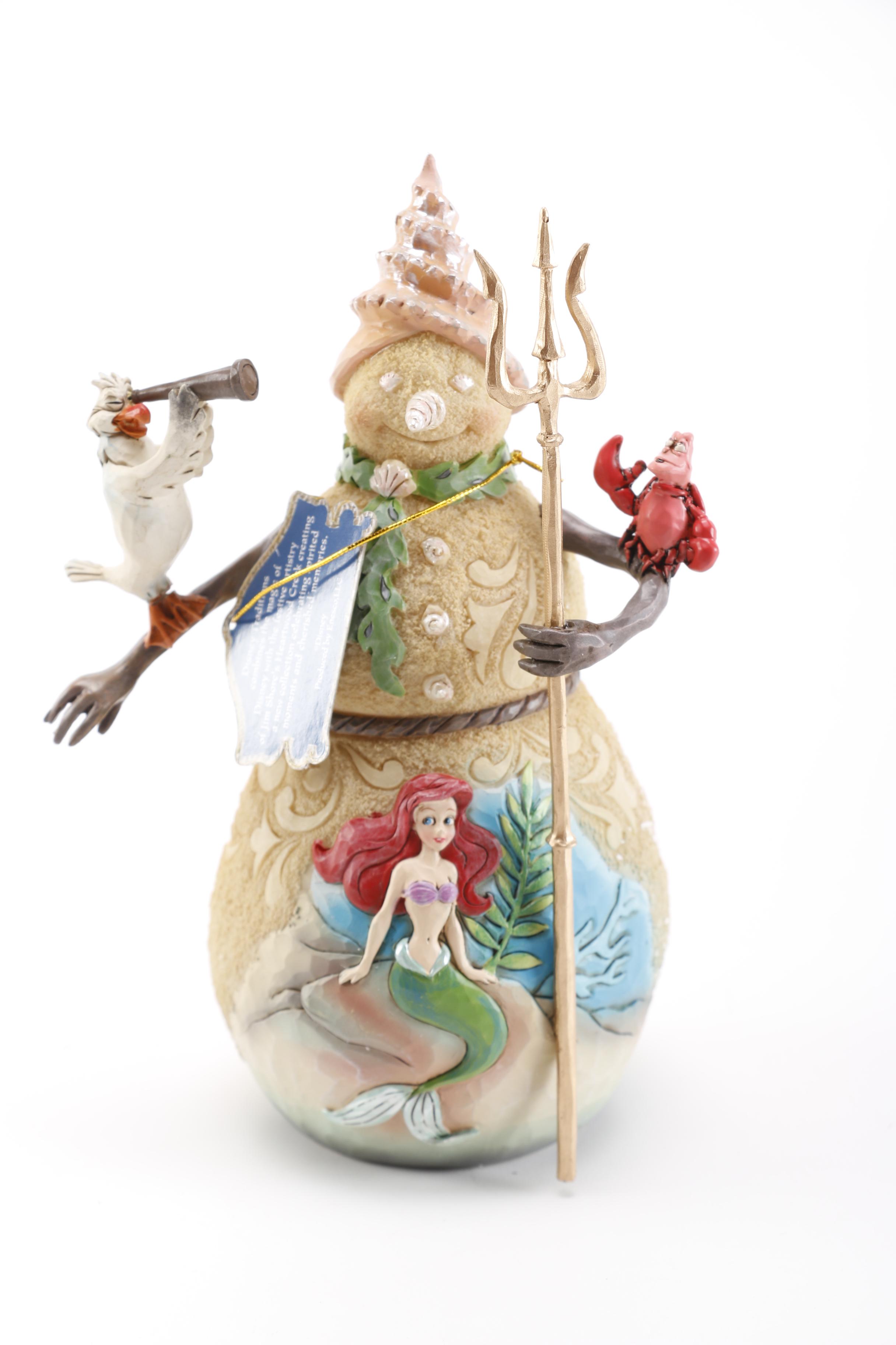 Walt Disney Figurines Including "Scrooge McDuck"