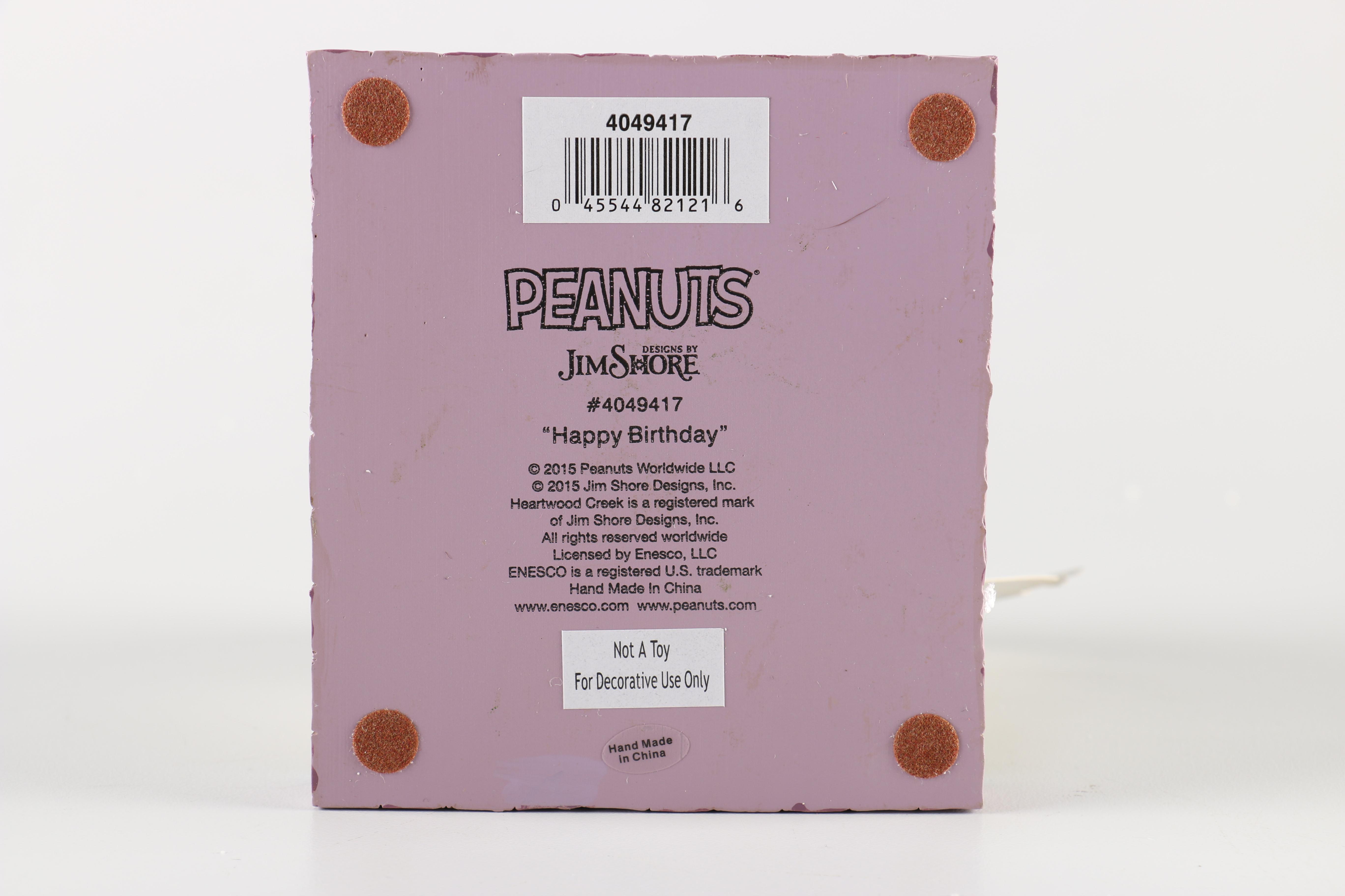 2014-15 Peanuts by Schultz Figurines by Jim Shore