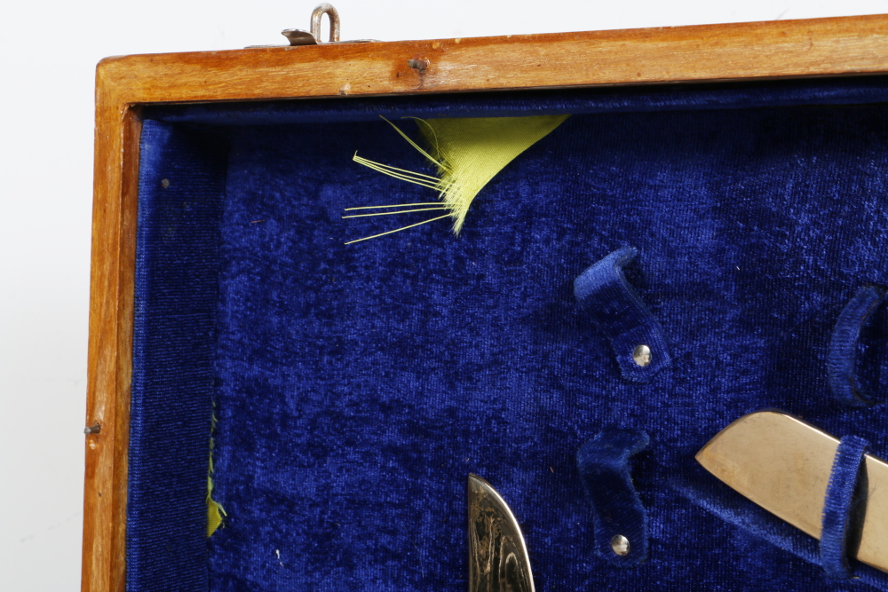 Gold Tone Flatware Set