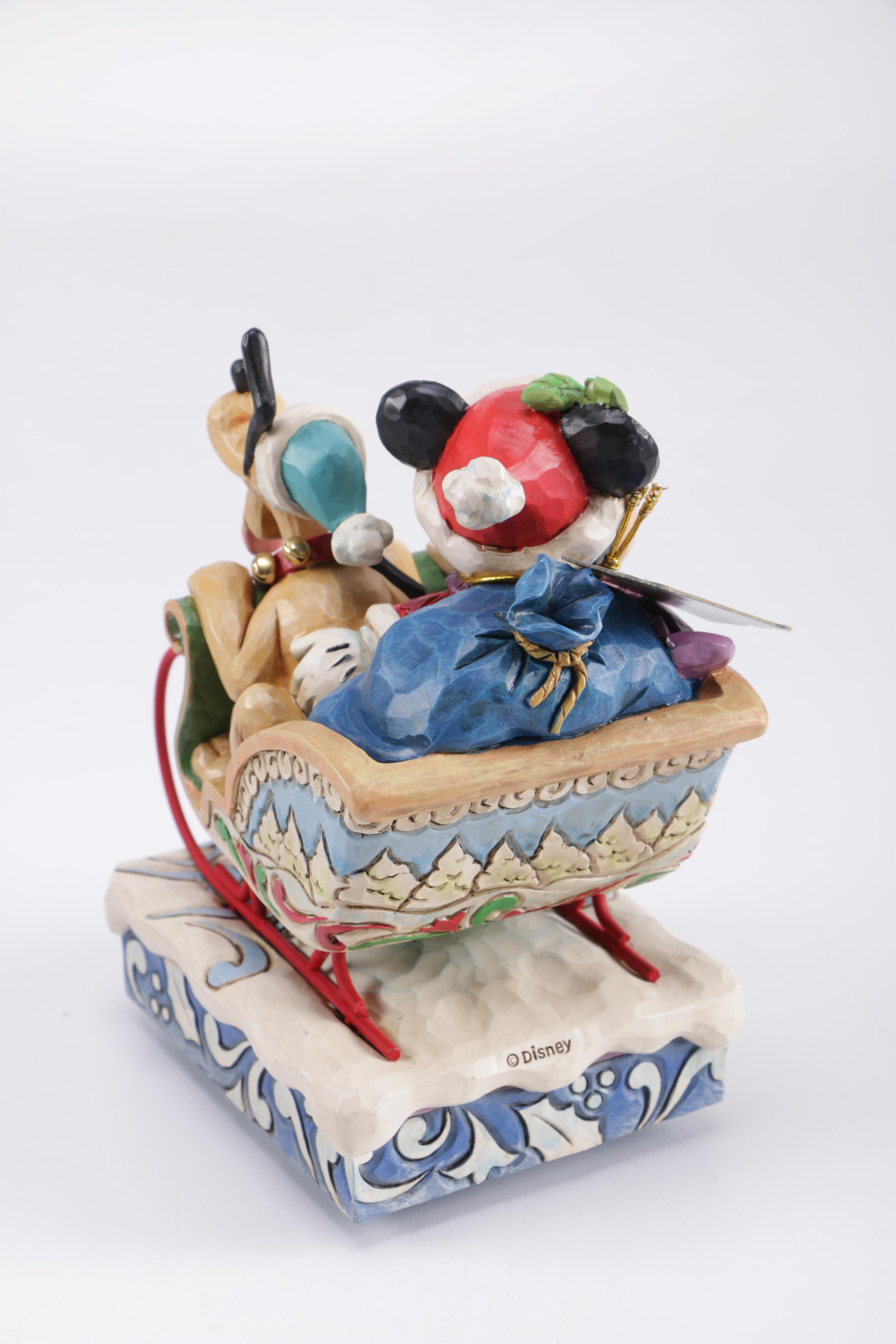 Disney Figurines Featuring 65th Anniversary and Holiday Music Box