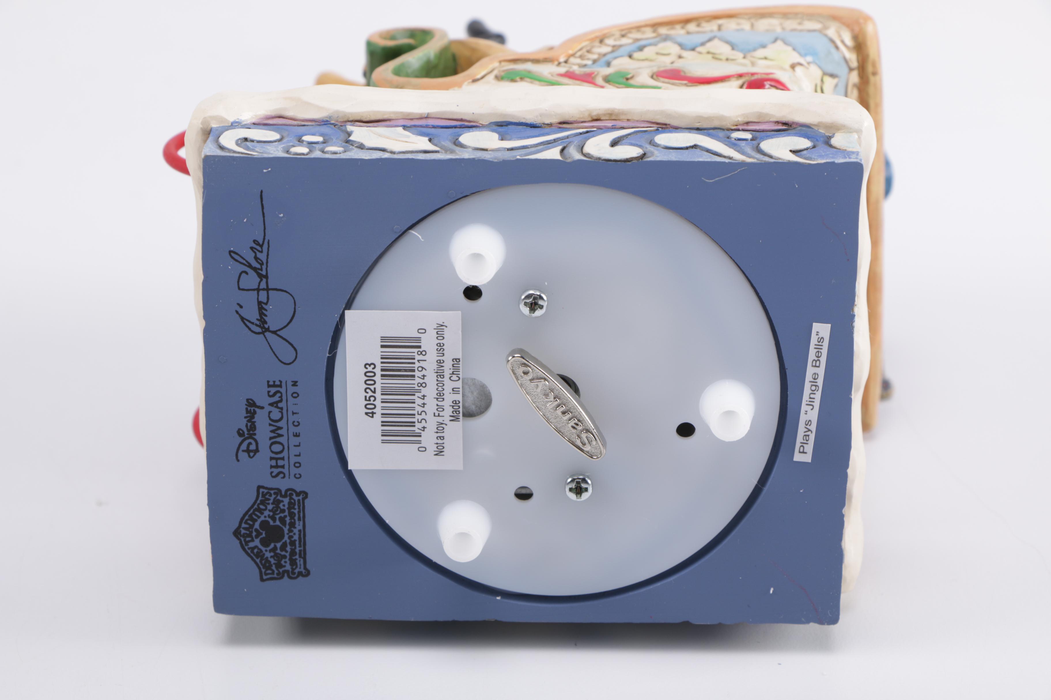 Disney Figurines Featuring 65th Anniversary and Holiday Music Box