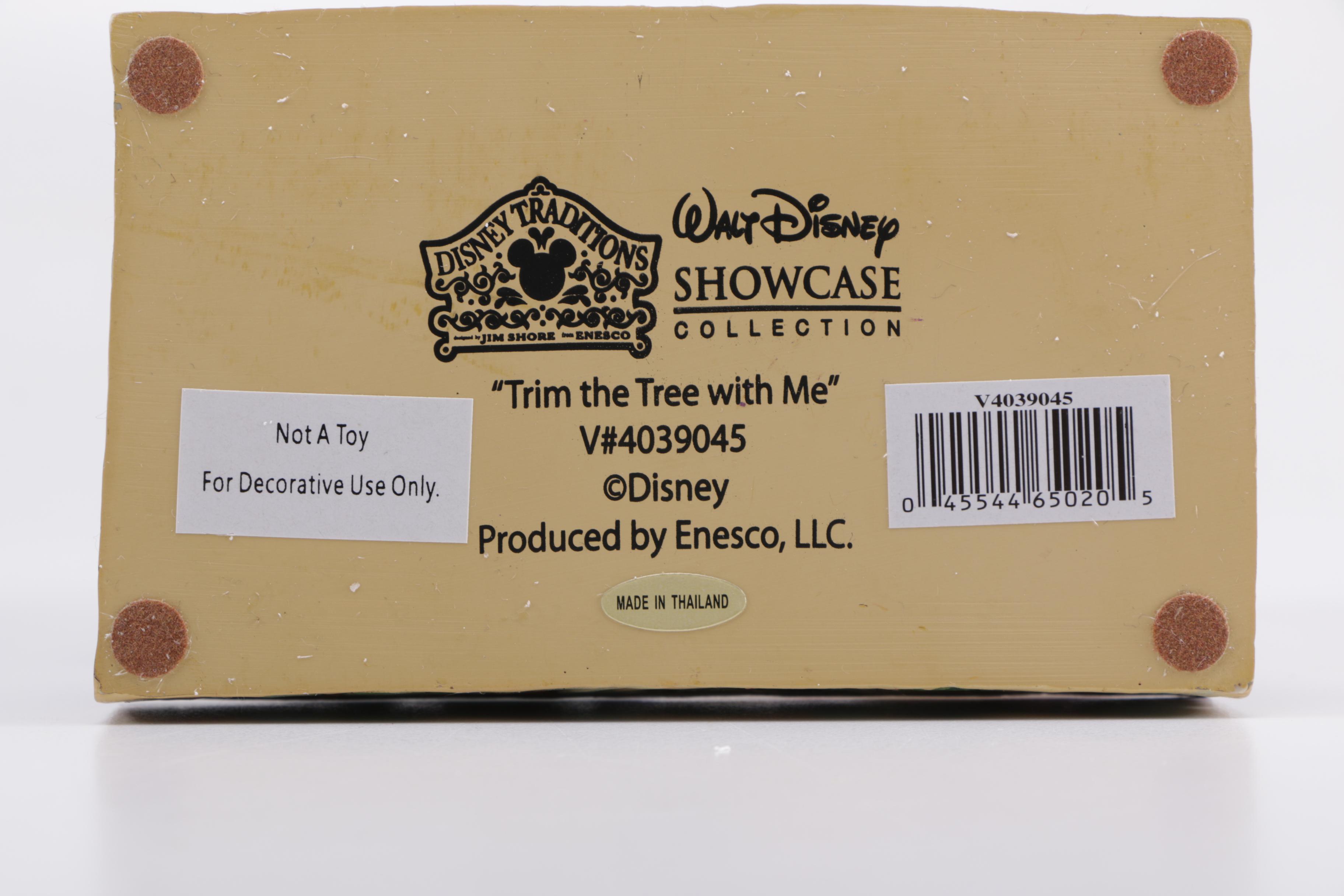 Disney Figurines Featuring 65th Anniversary and Holiday Music Box