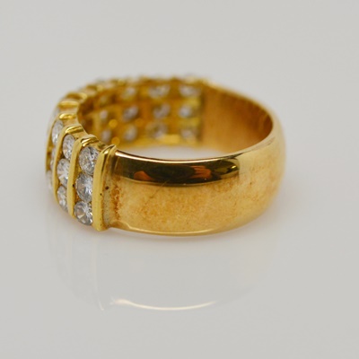 18K Yellow Gold 1.20 CTW Diamond Ring