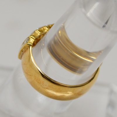 18K Yellow Gold 1.20 CTW Diamond Ring