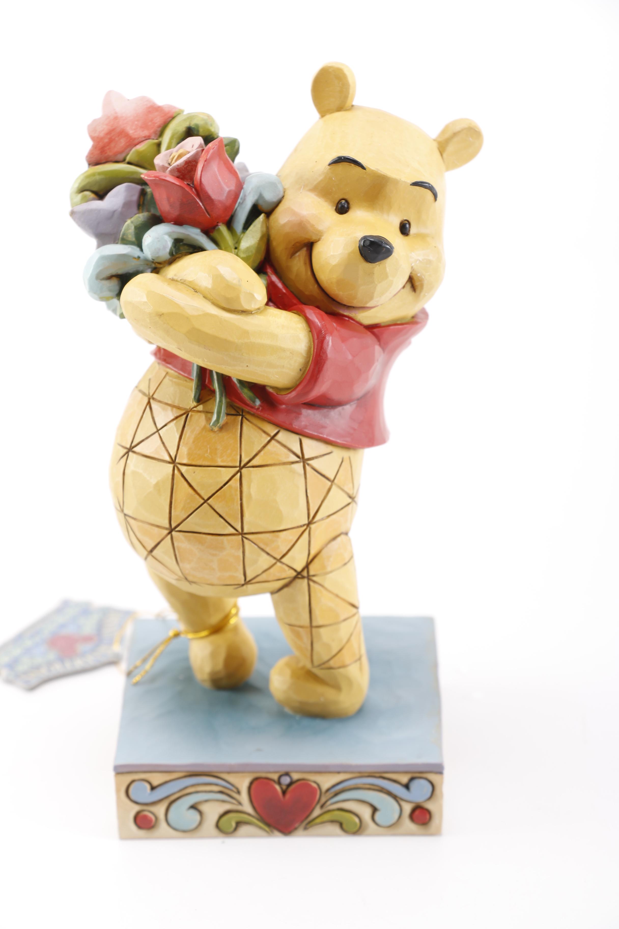 Christmas Tree Ornaments Including Pooh, Eeyore, and Tinkerbell