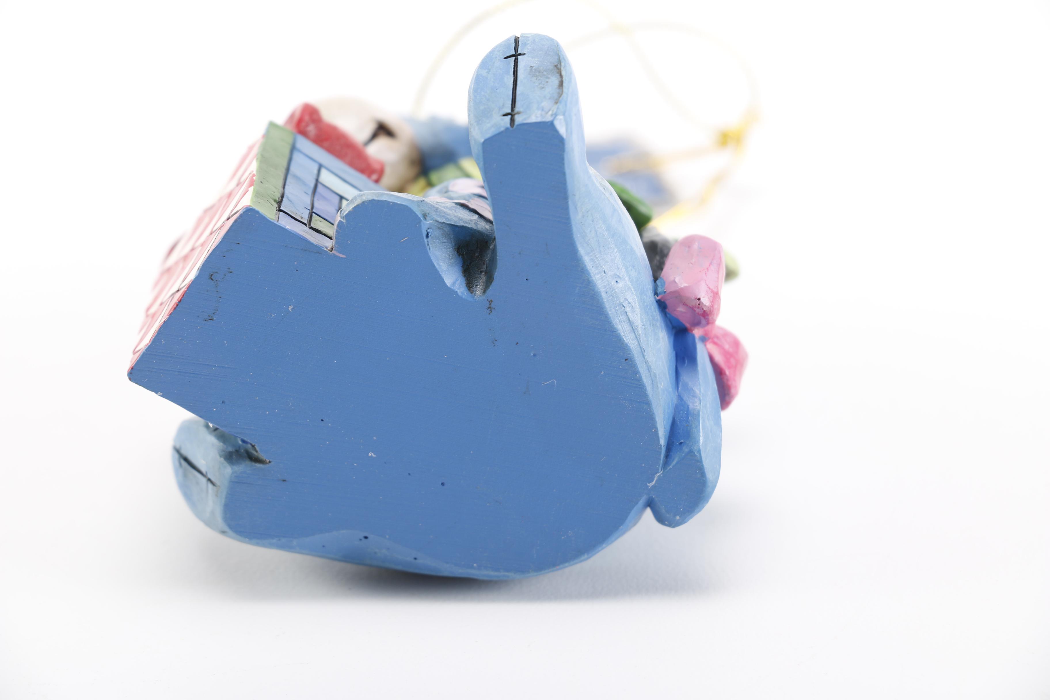 Christmas Tree Ornaments Including Pooh, Eeyore, and Tinkerbell