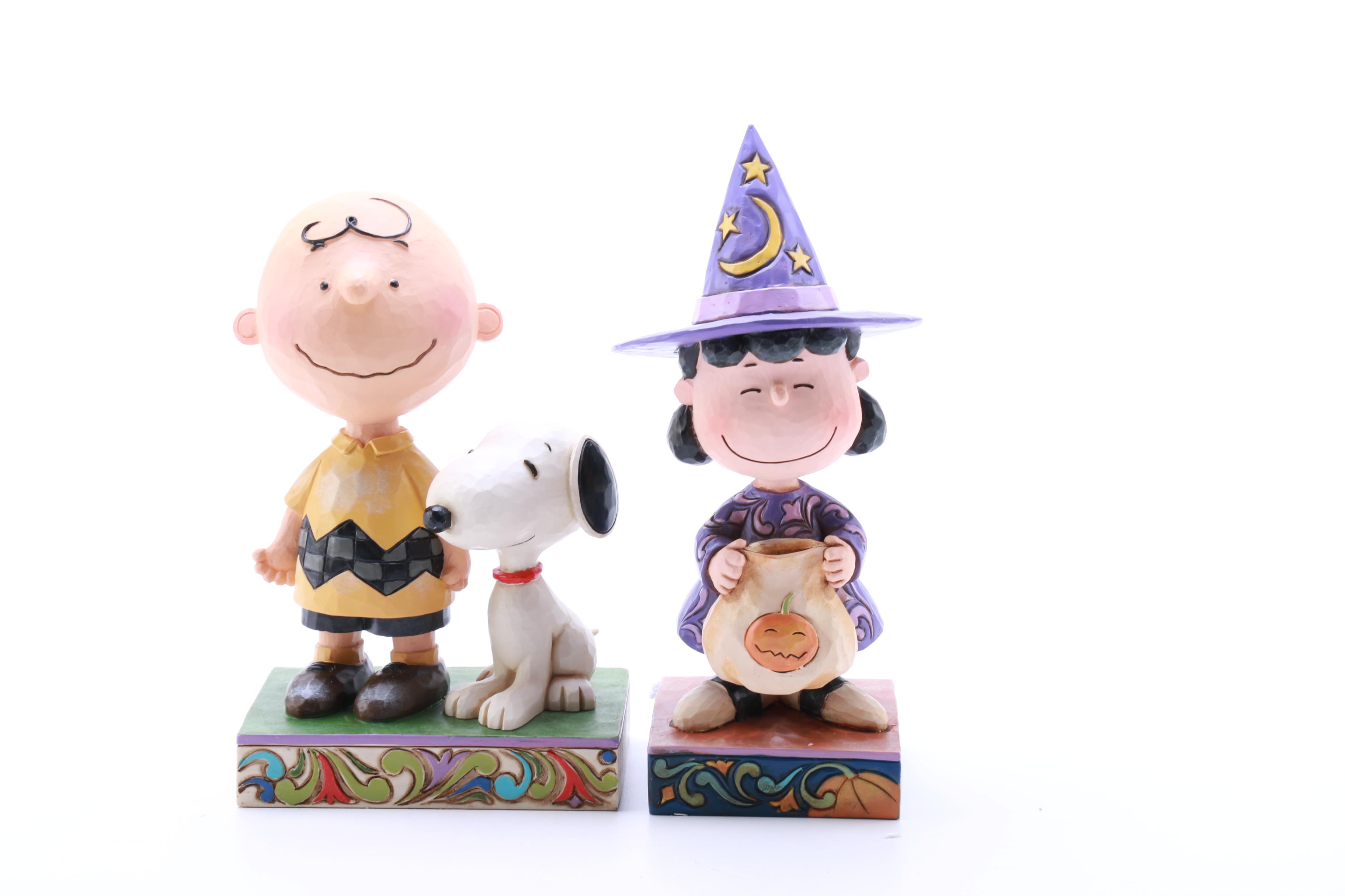 Peanuts Halloween Themed Figurines by Jim Shore.